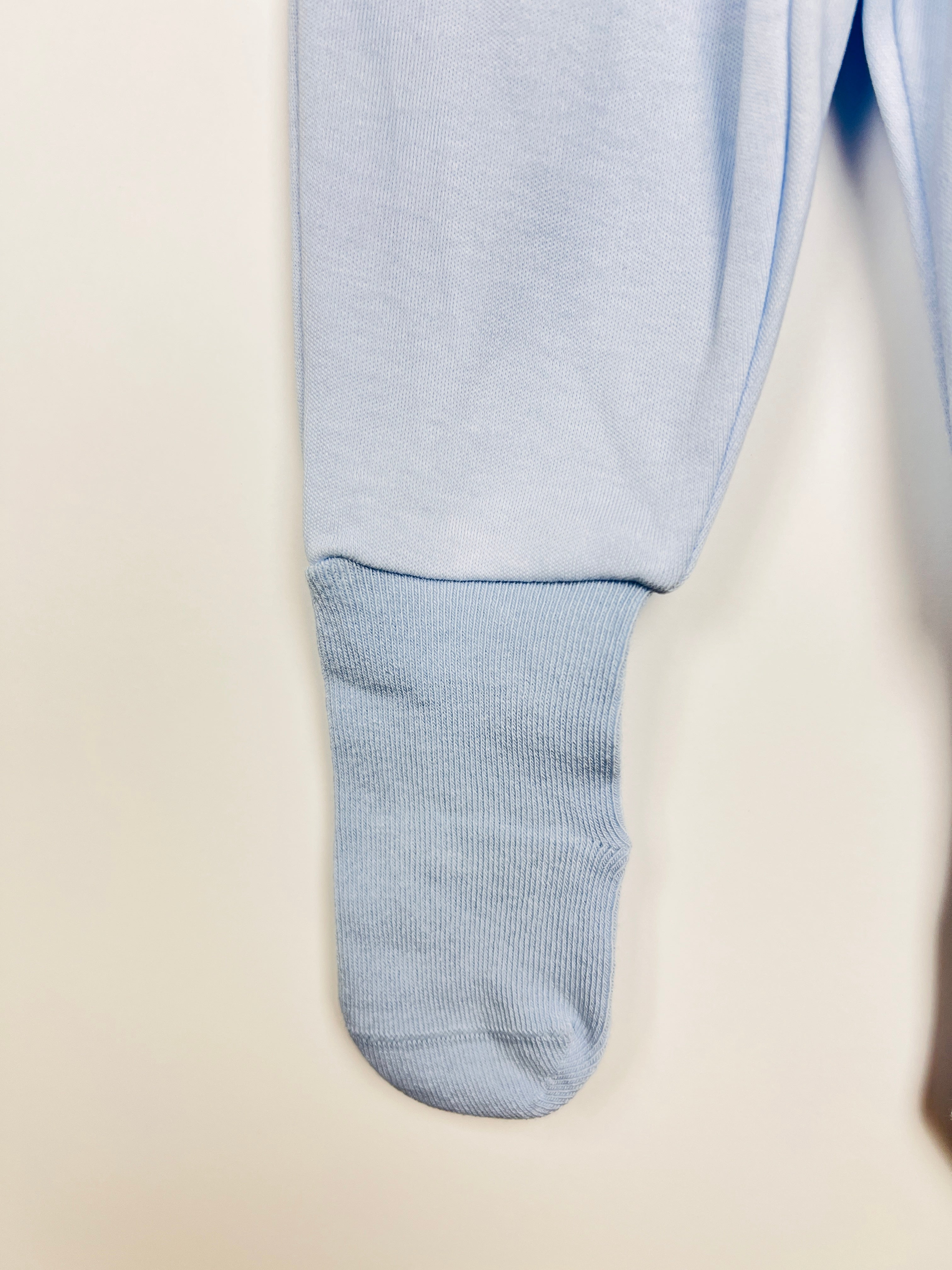 Nœud Blanc™ Organic Cotton High Waist Footed Pants