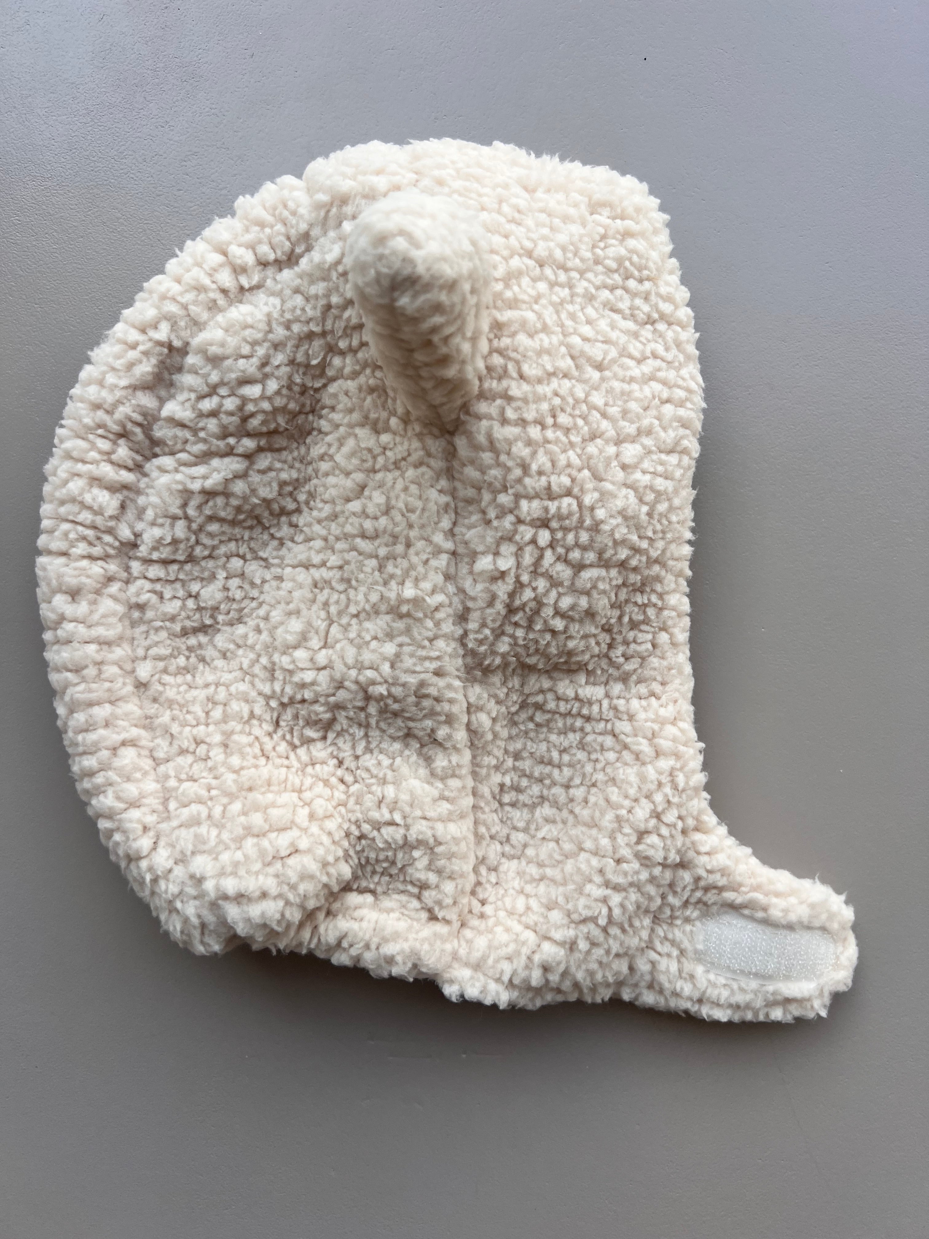 Beige Dog Hat Fur Inside