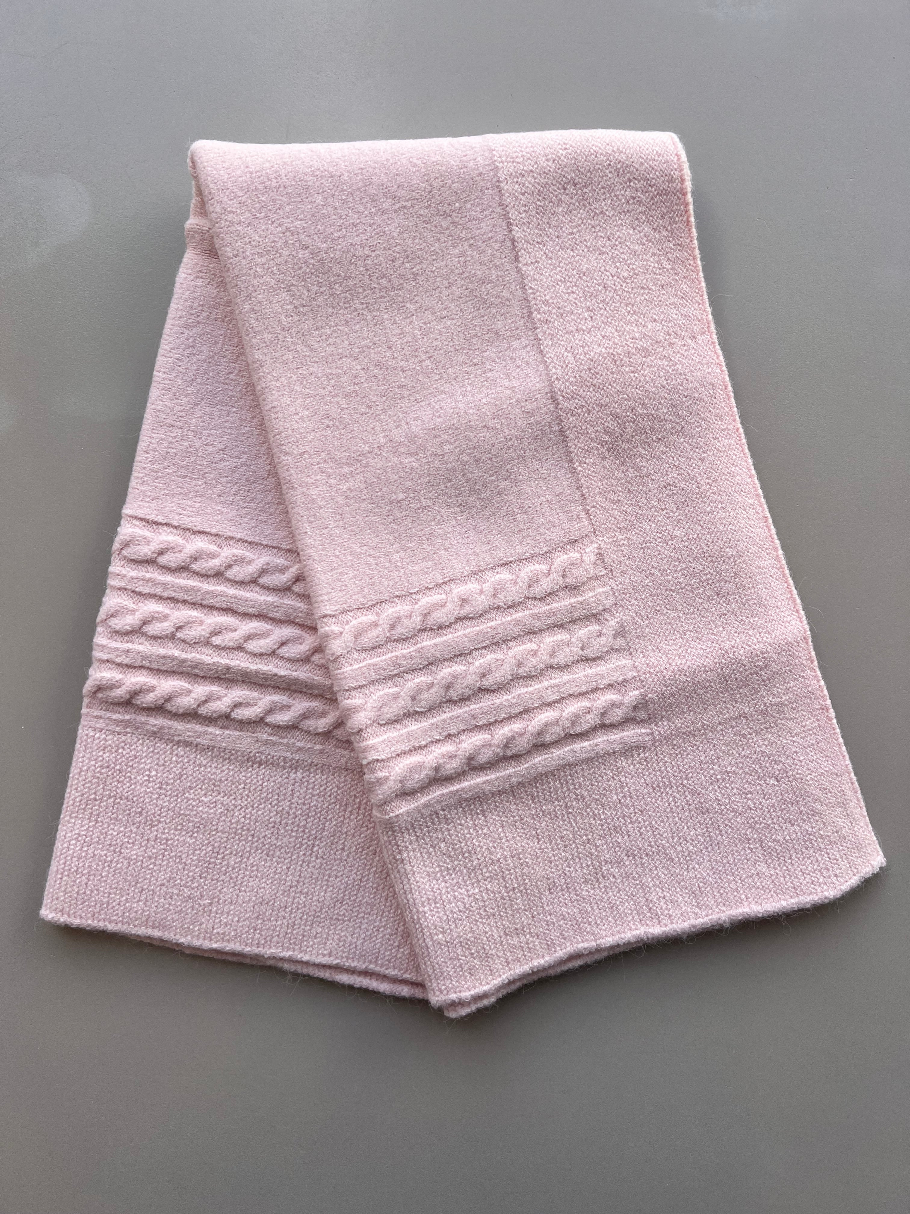 Natural Wool Twine Blanket