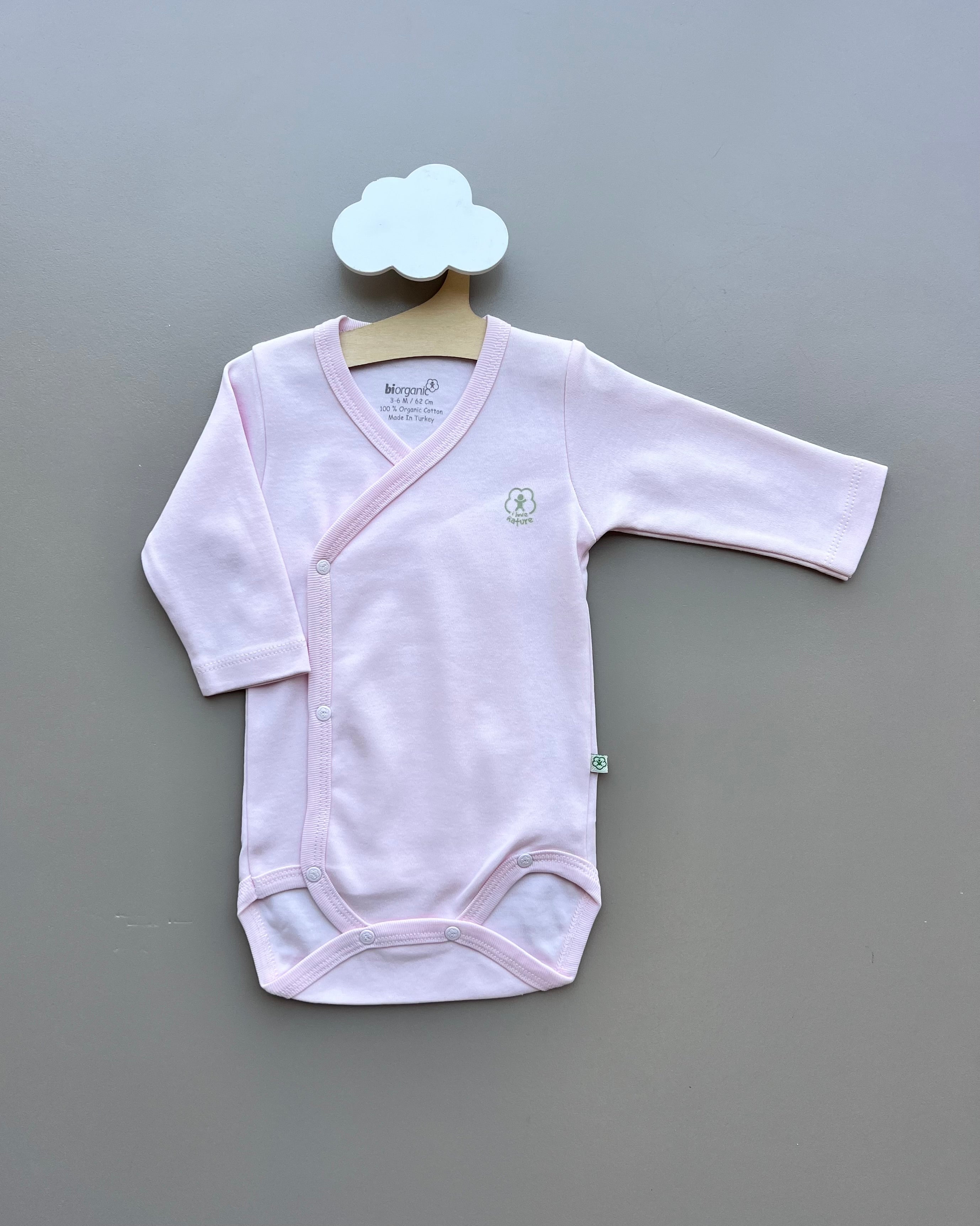 Pink body long sleeves double