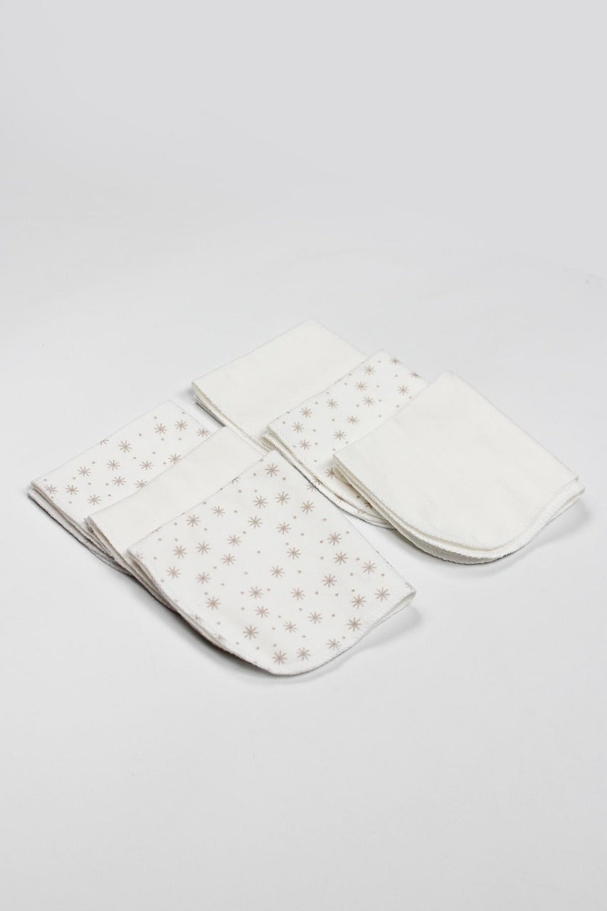 Organic Cotton Wash Cloth 6 Pcs Pack