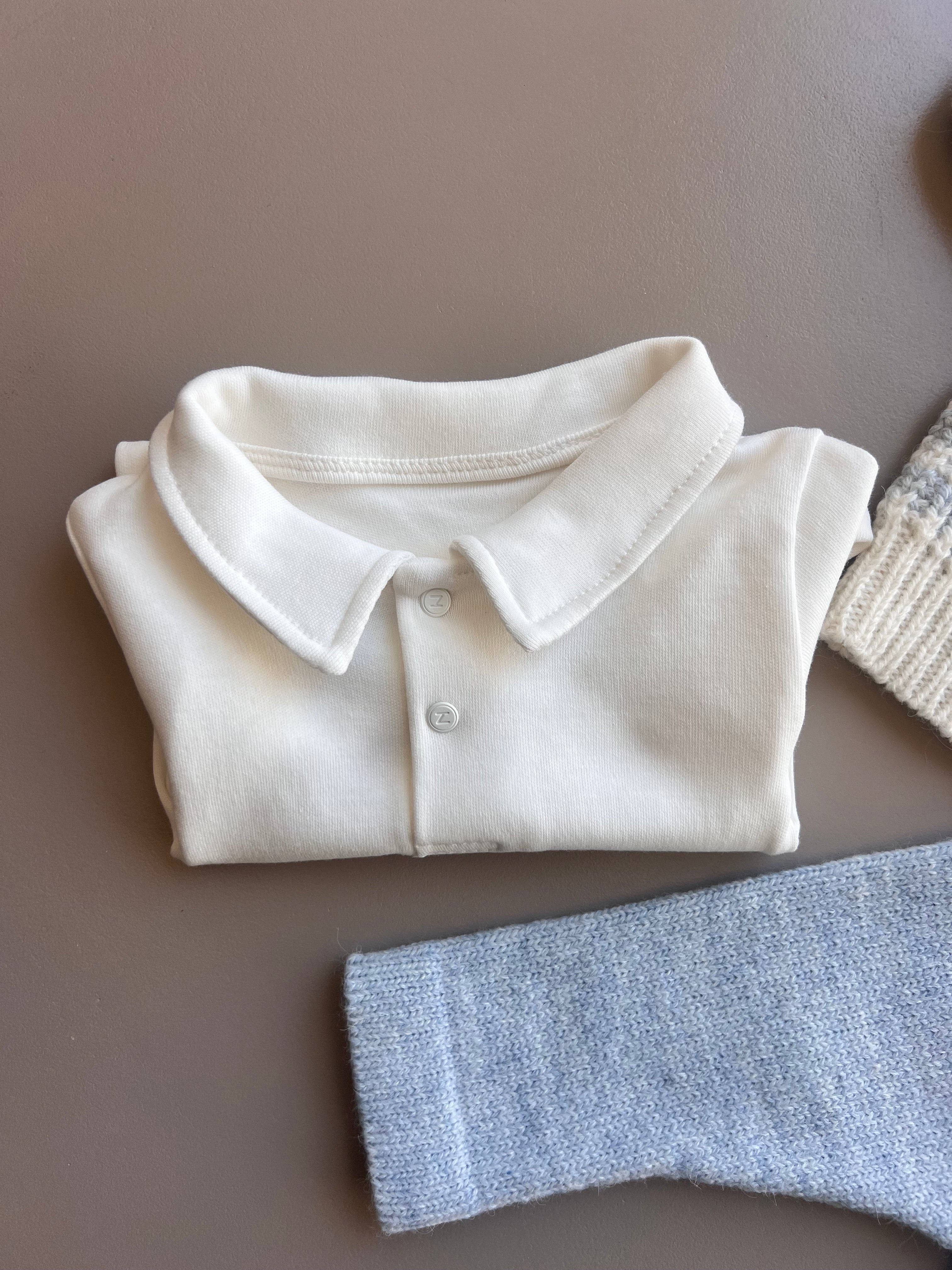 Wool Stripped Sweater 4 Pcs Set
