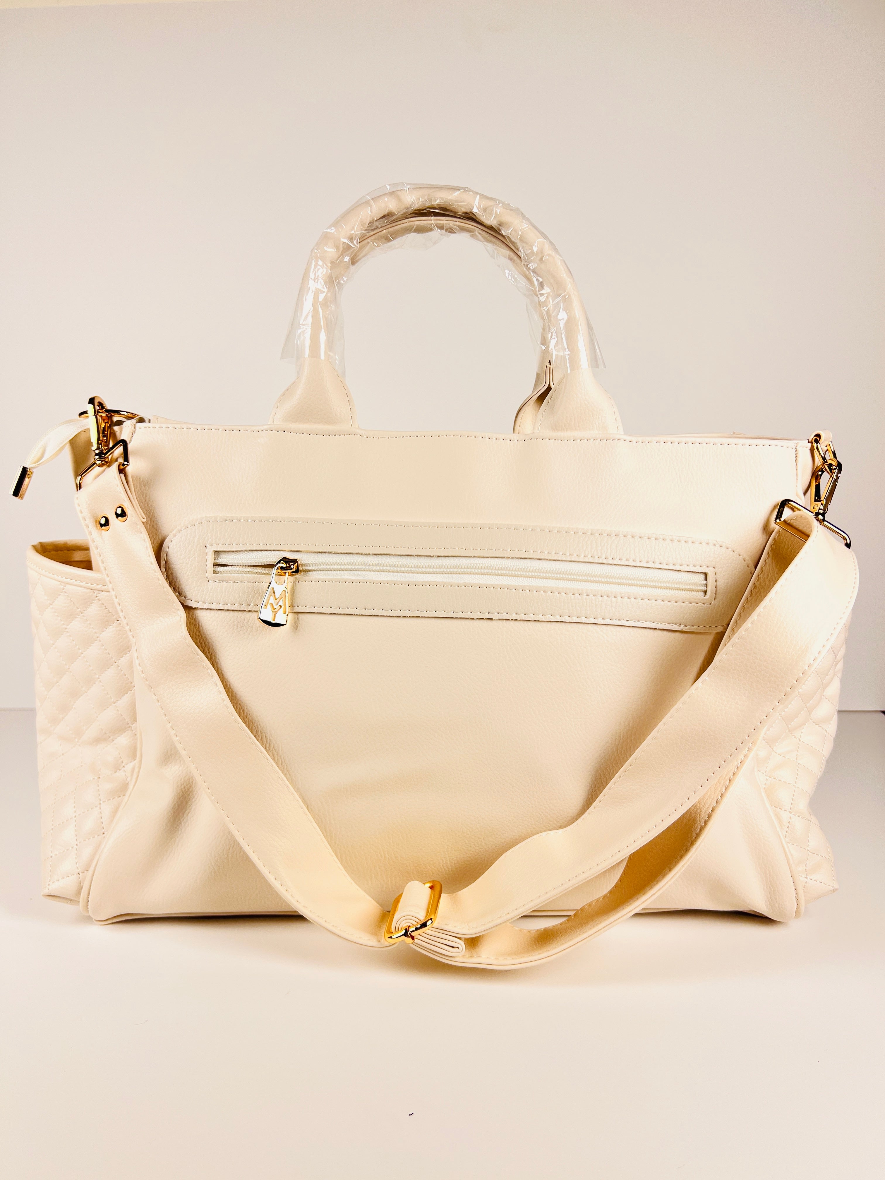 Jumbo Leather Diaper Bag