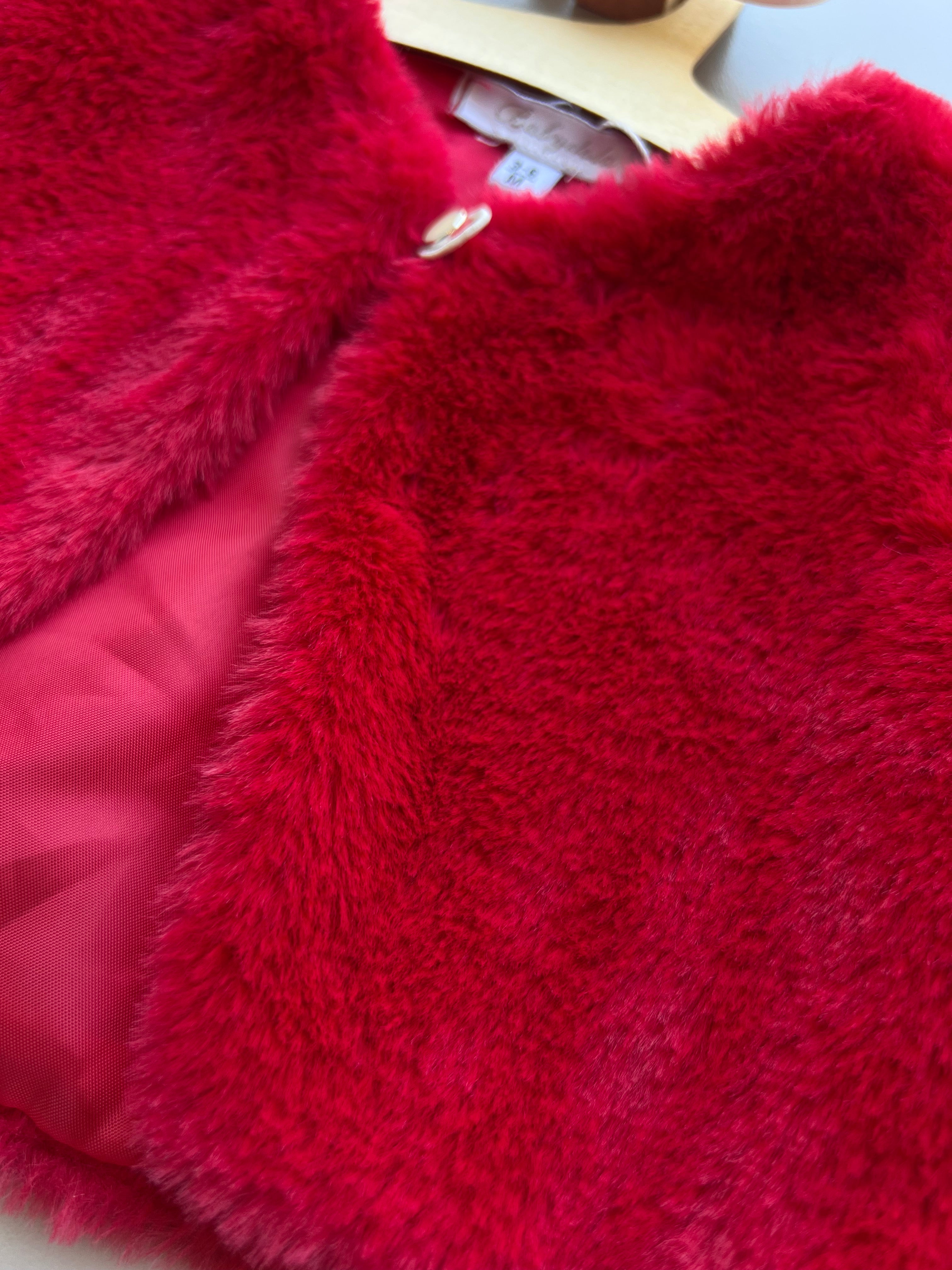 Red Fur Jacket