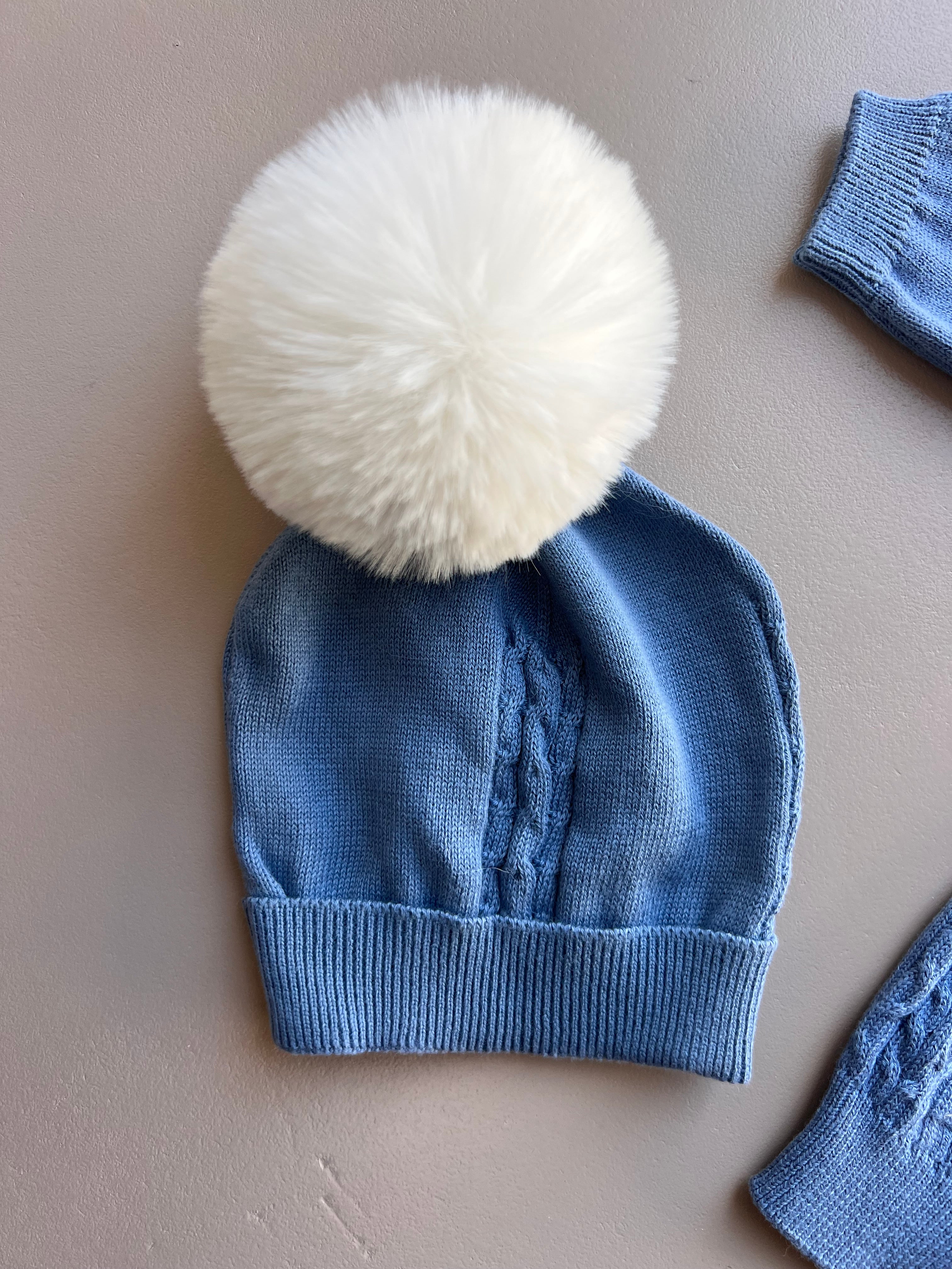 Navy 100% Cotton 3 Pcs Set