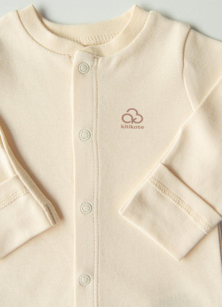 Light Beige Basic Overall Premature - La Farandole Paris