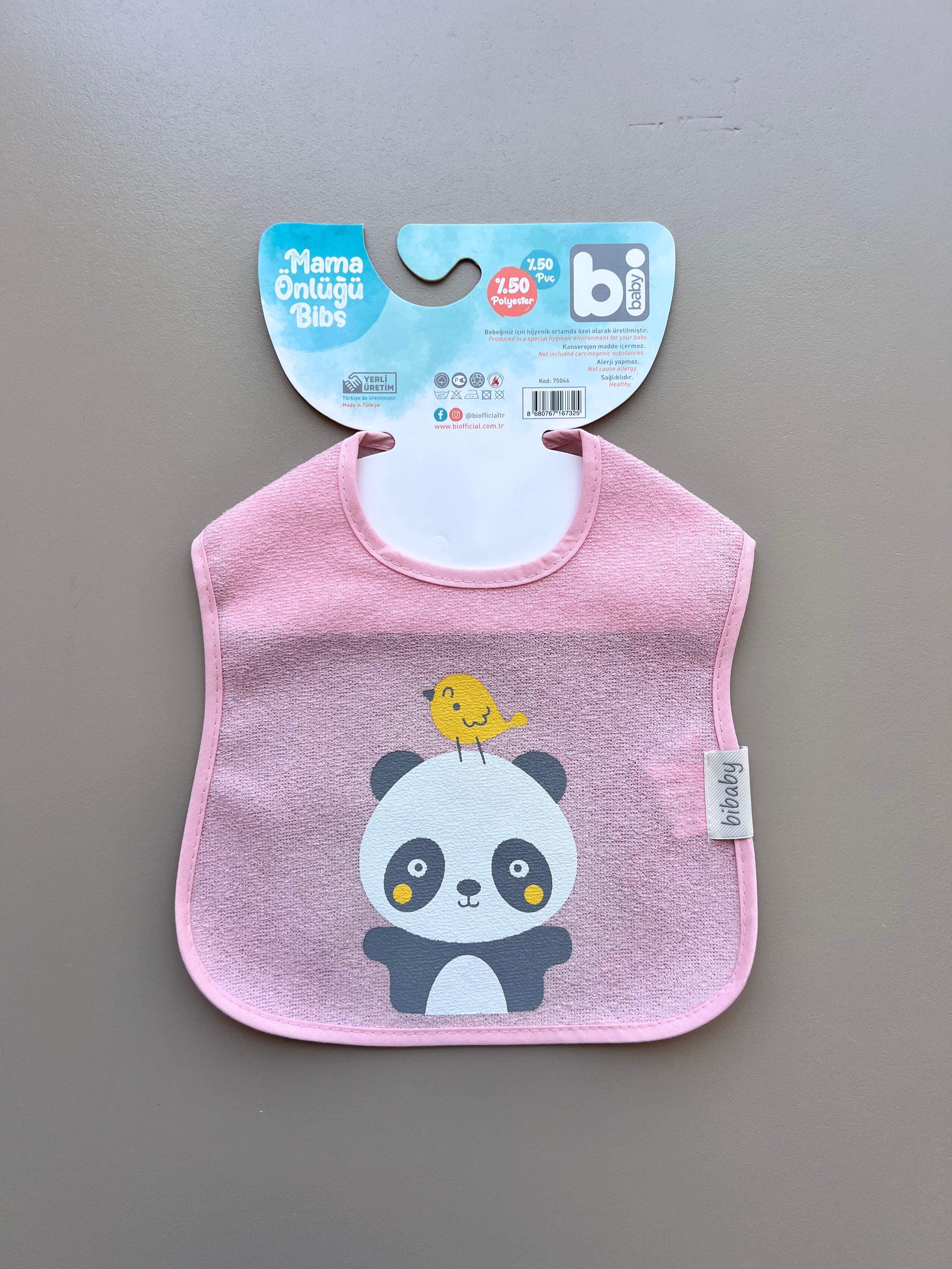 Pink Impermeable Bib