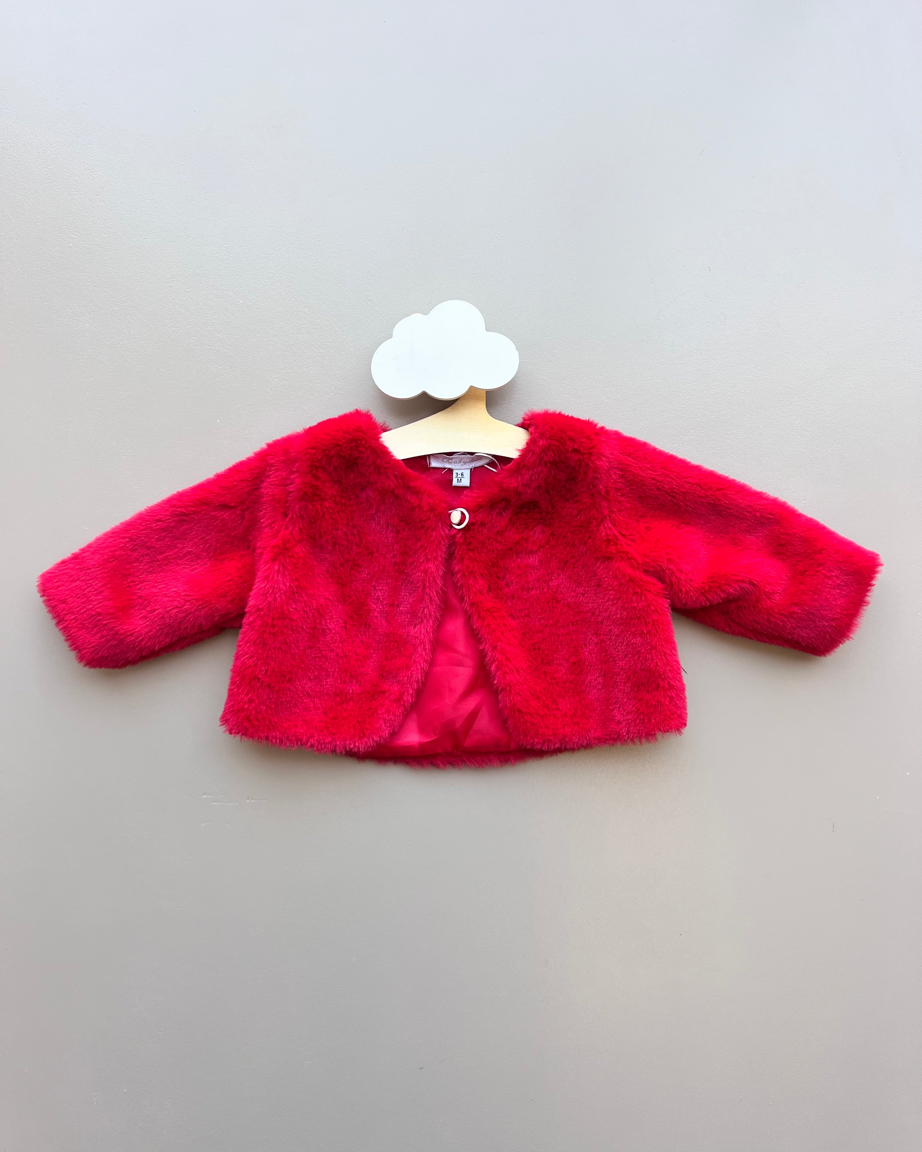 Red Fur Jacket