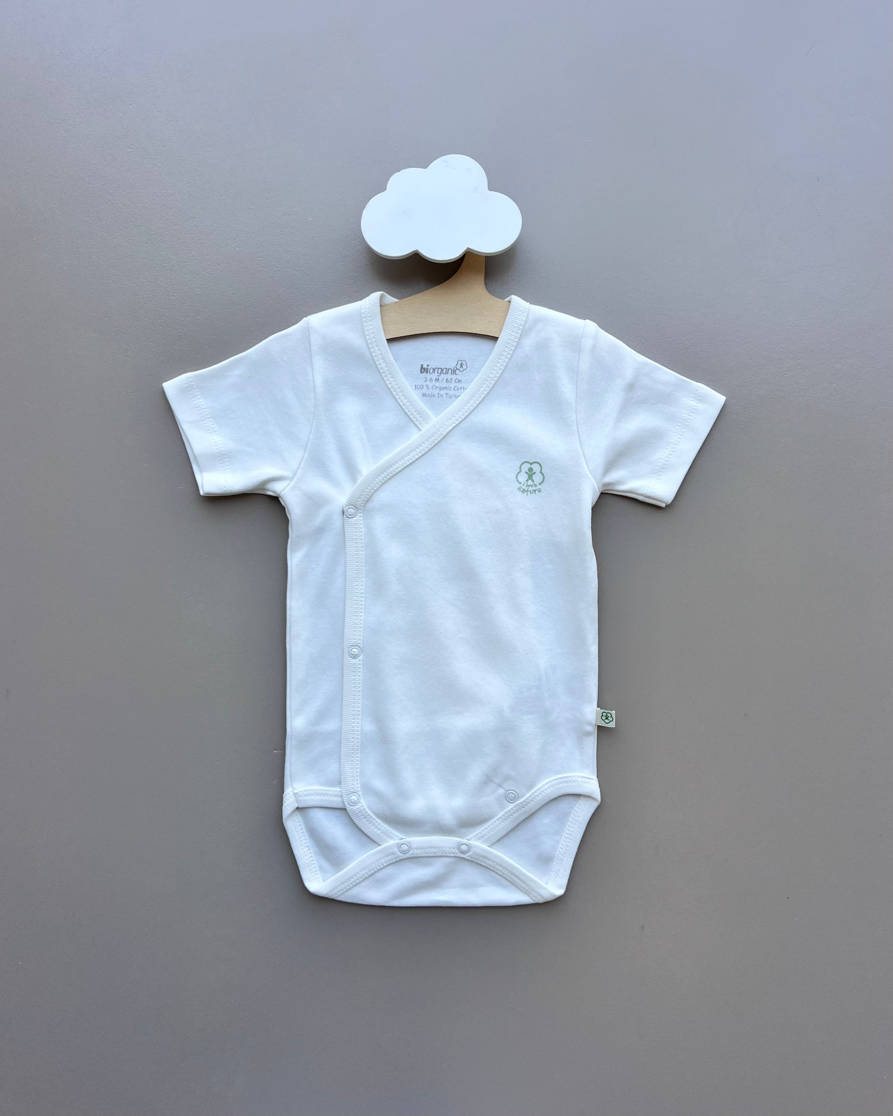 GOTS™ Certified Organic Cotton Double-Layered Short Sleeves Body