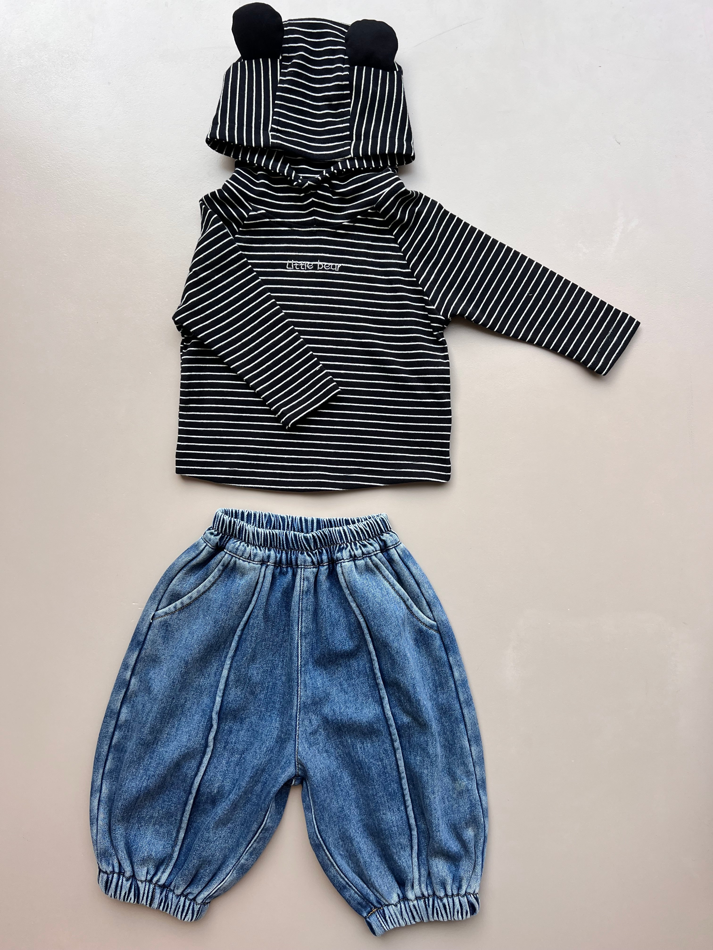 Blue Denim Jeans Fur Inside