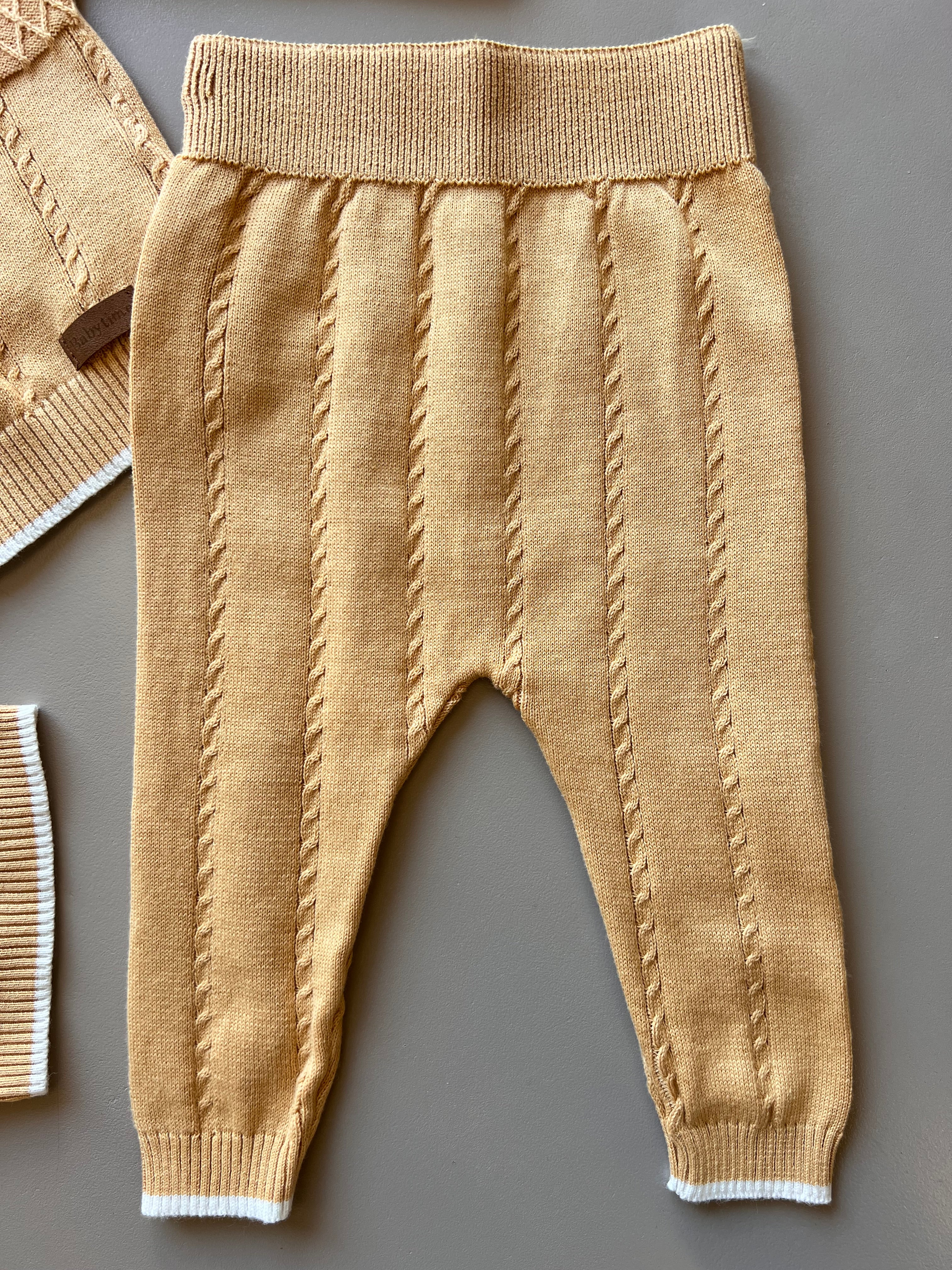 Yellow 100% Cotton 3 Pcs Set