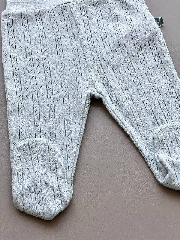 GOTS™ Certified Organic Cotton Footed Pants - La Farandole Paris