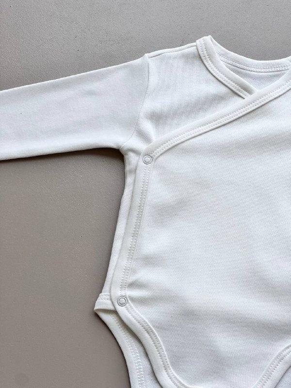 GOTS™ Certified Organic Cotton Double-Layered + Double Size Long Sleeves Body - La Farandole Paris