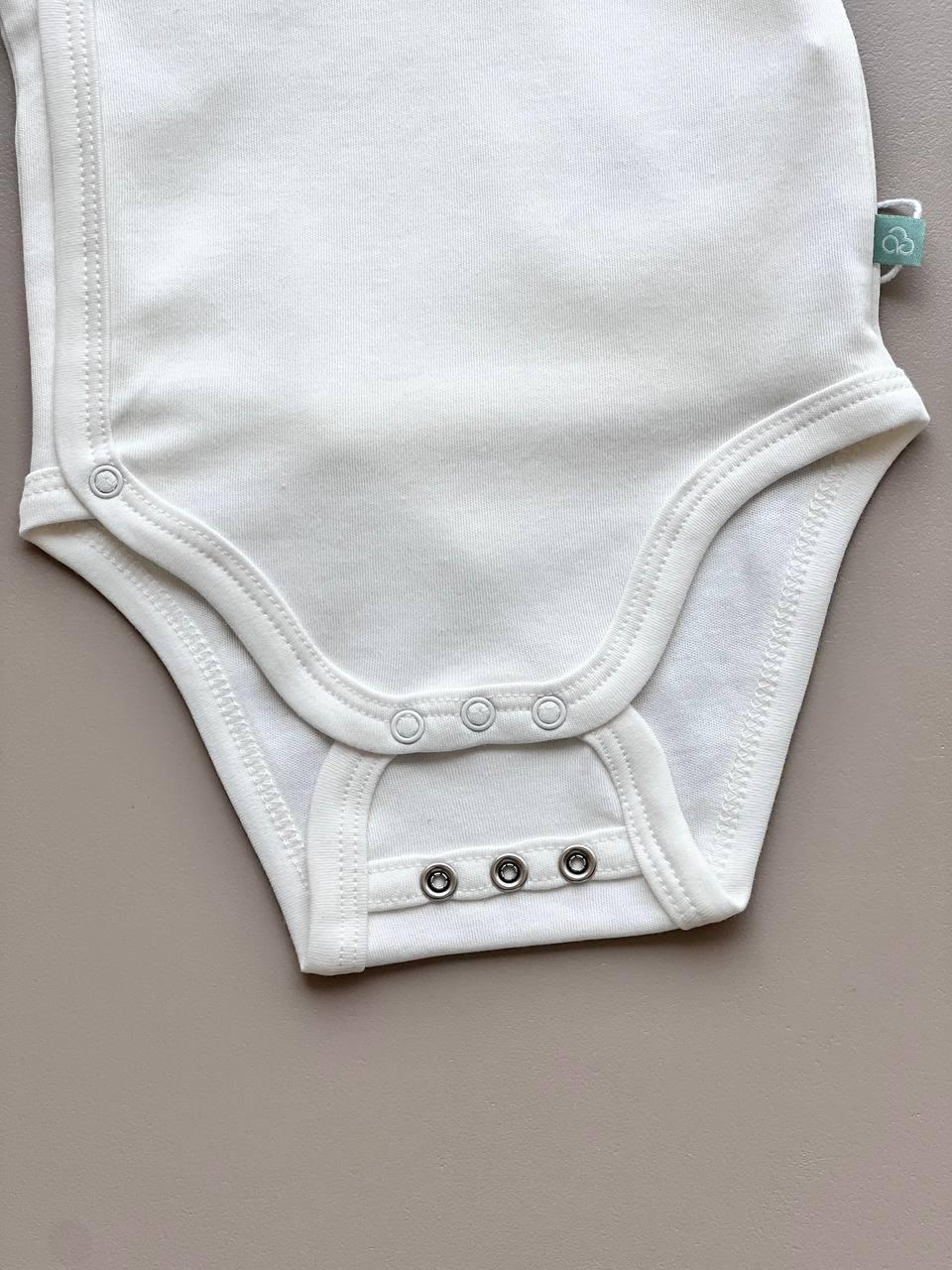 GOTS™ Certified Organic Cotton Double-Layered + Double Size Long Sleeves Body - La Farandole Paris