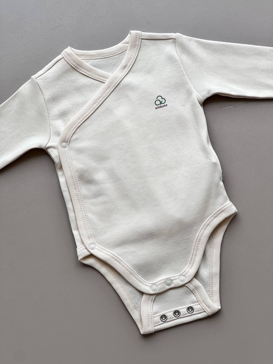 GOTS™ Certified Organic Cotton Double-Layered + Double Size Long Sleeves Body - La Farandole Paris