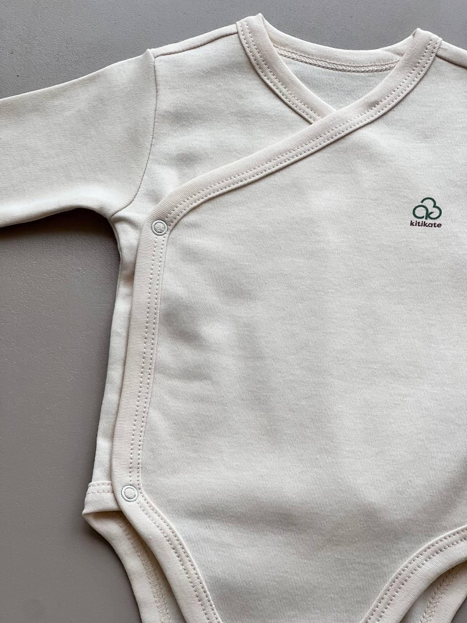 GOTS™ Certified Organic Cotton Double-Layered + Double Size Long Sleeves Body - La Farandole Paris