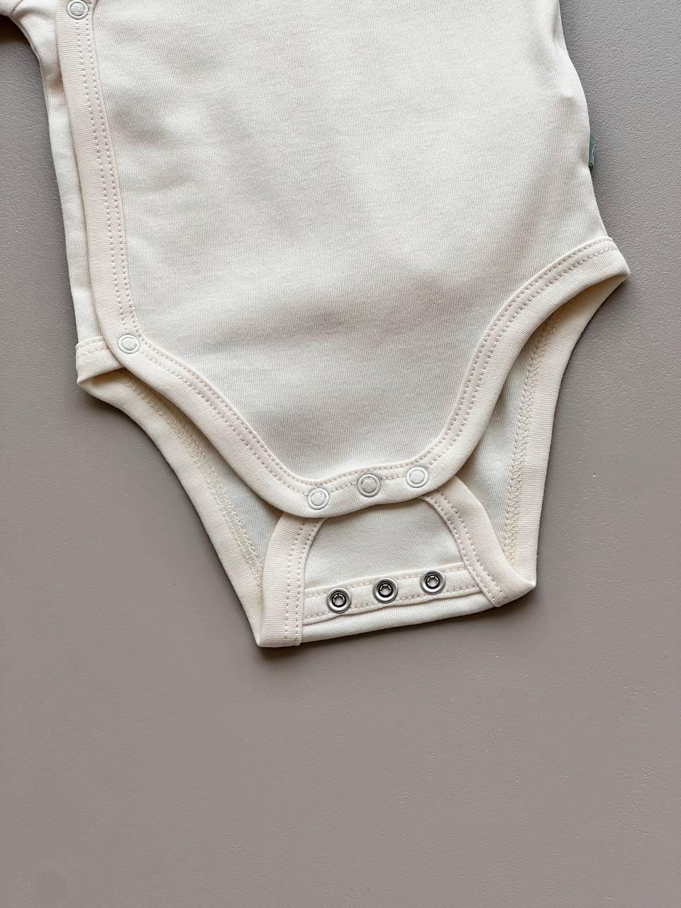 GOTS™ Certified Organic Cotton Double-Layered + Double Size Long Sleeves Body - La Farandole Paris