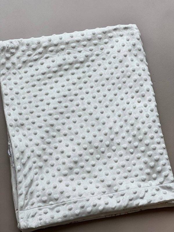 White Rabbit Double Faced Velvet Blanket - La Farandole Paris