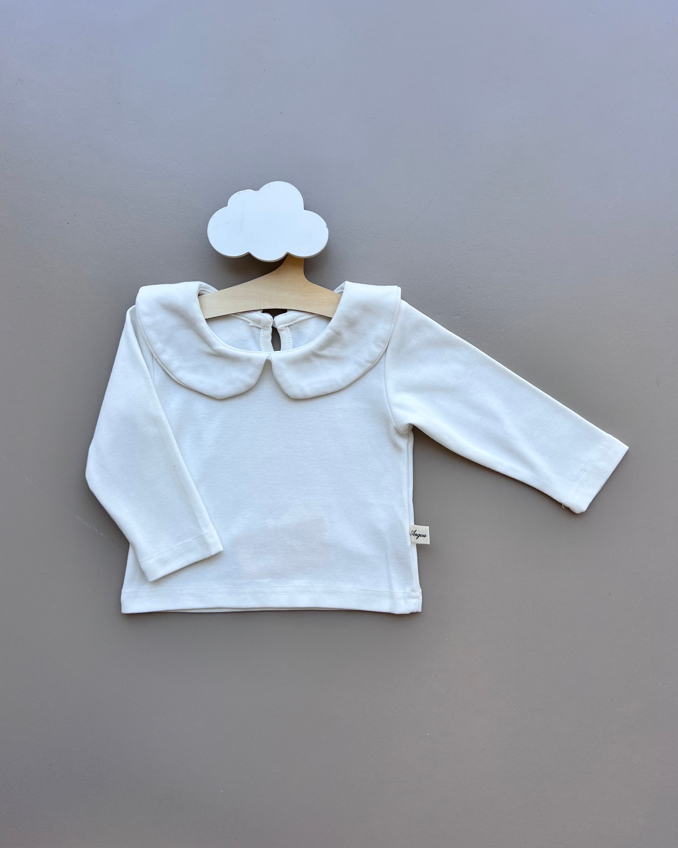 Off-White Collar Fleece Top