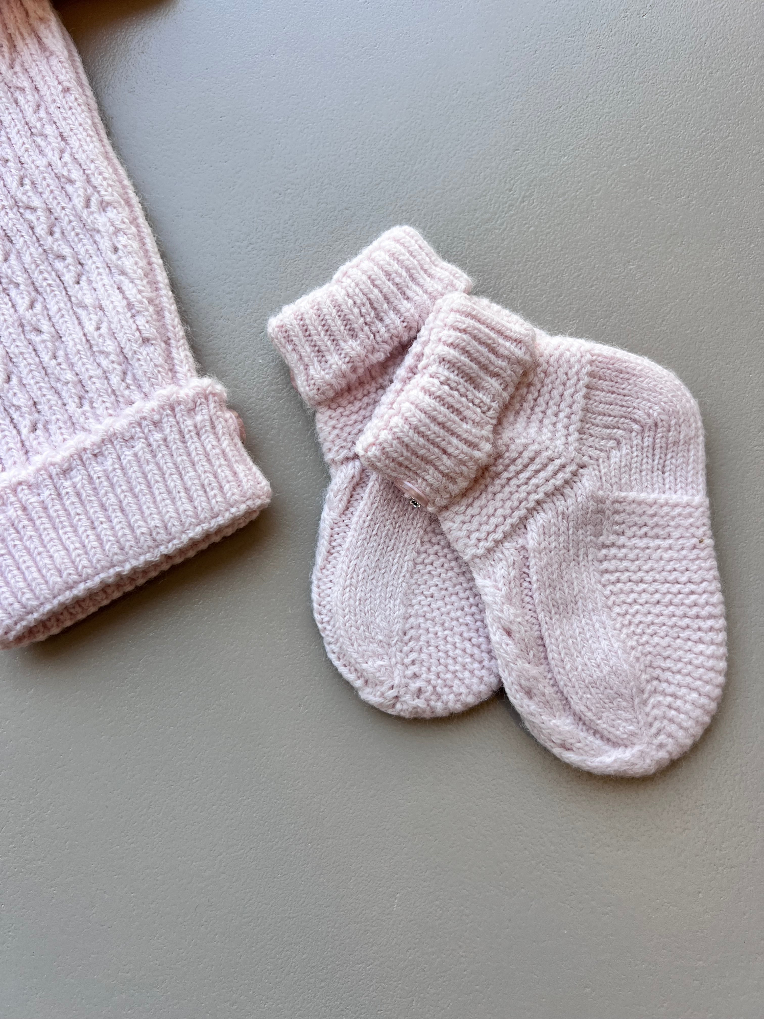 Merino Wool Ruffles Hospital Set 5 Pcs