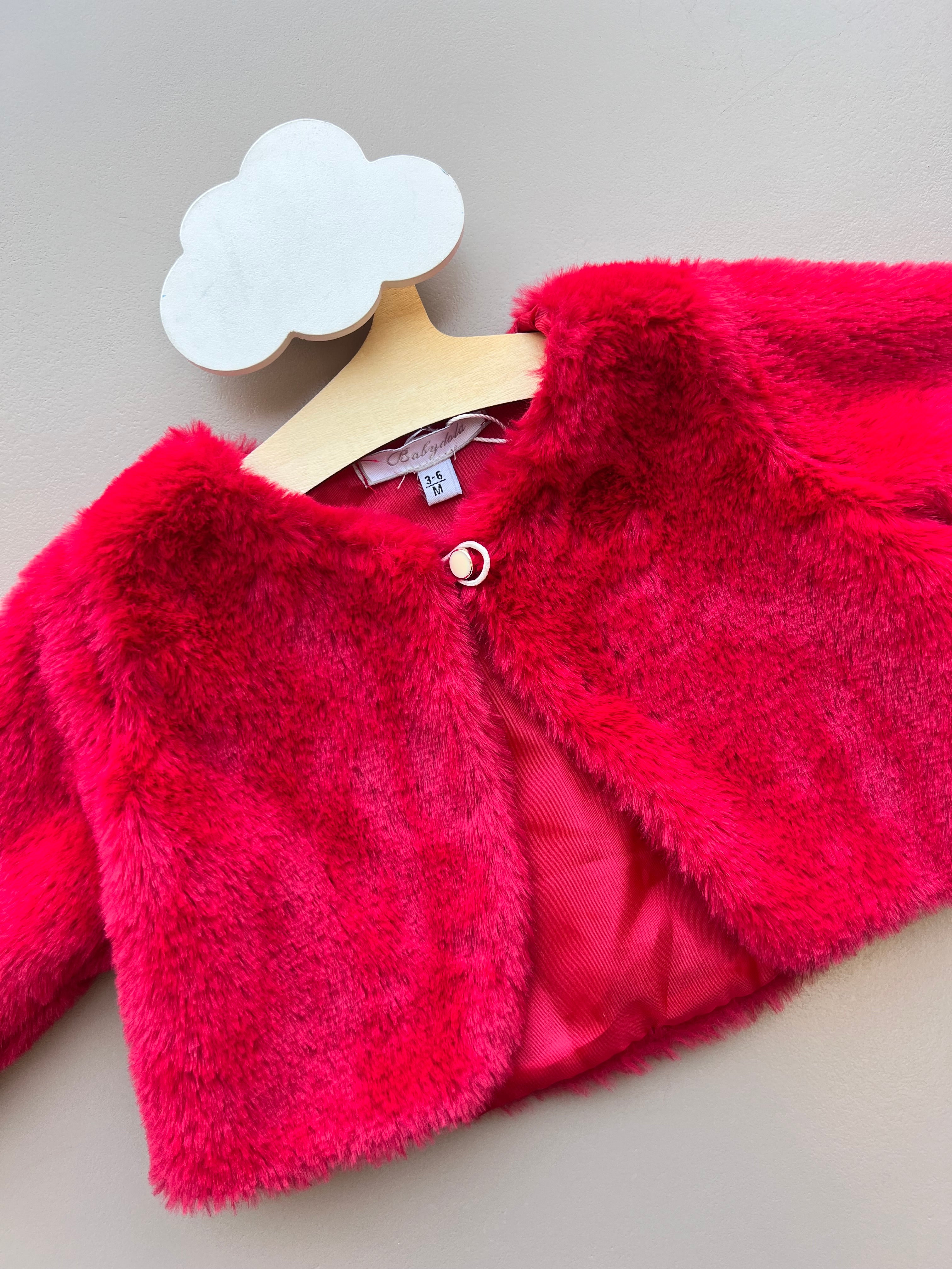 Red Fur Jacket