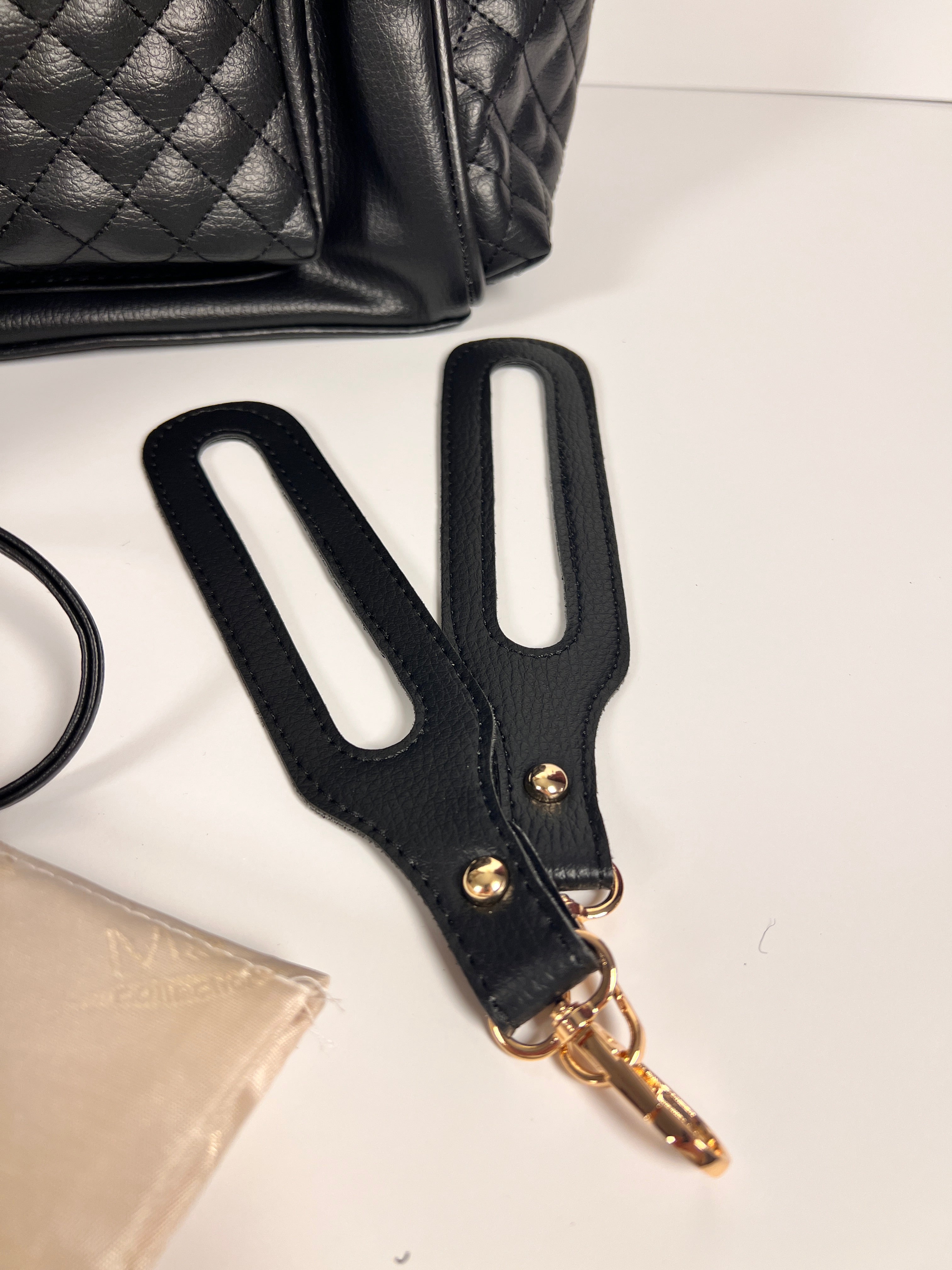 Jumbo Leather Diaper Bag