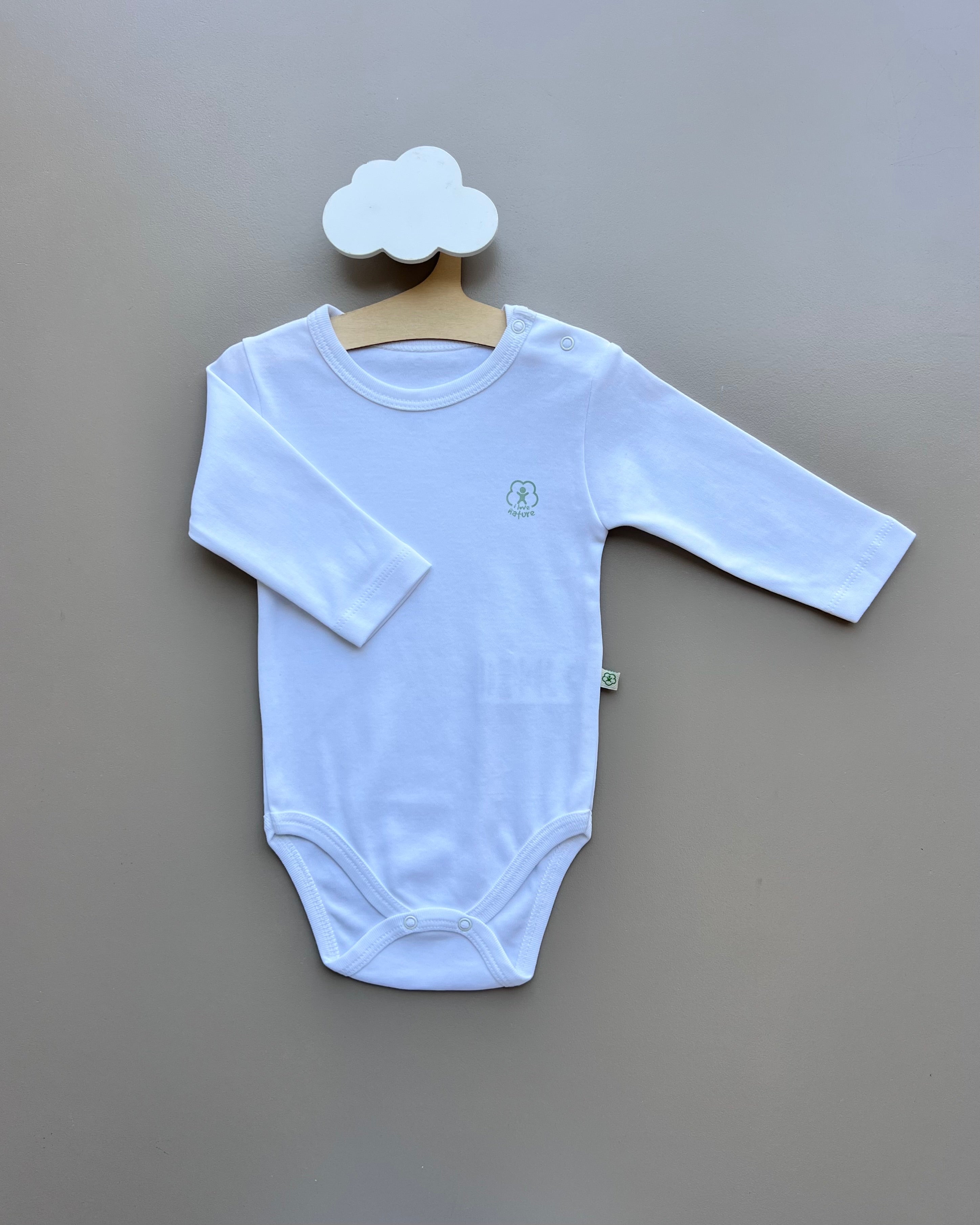 GOTS™ Certified Organic Cotton Long Sleeves Body