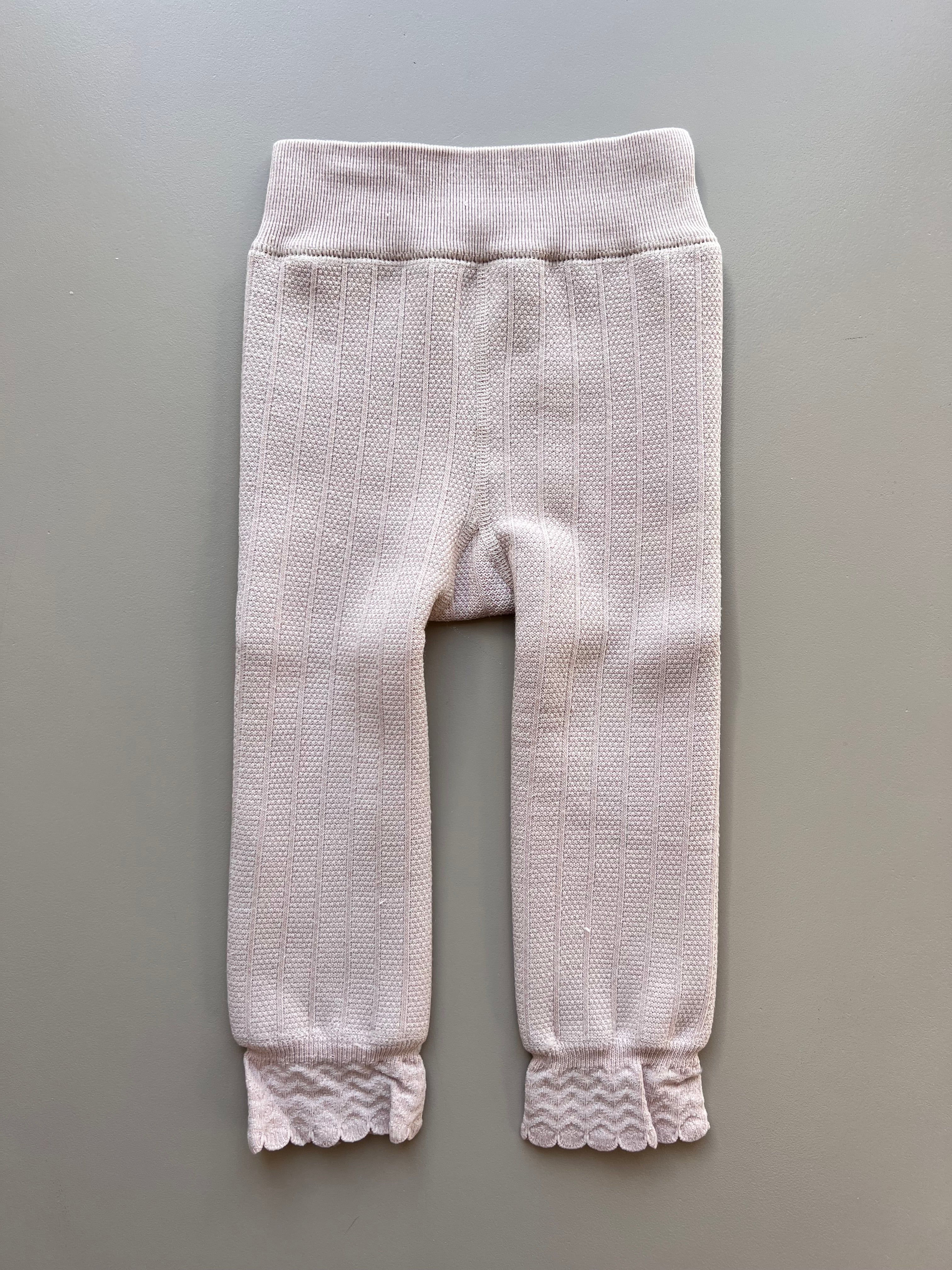 Knitted Fleece Legging