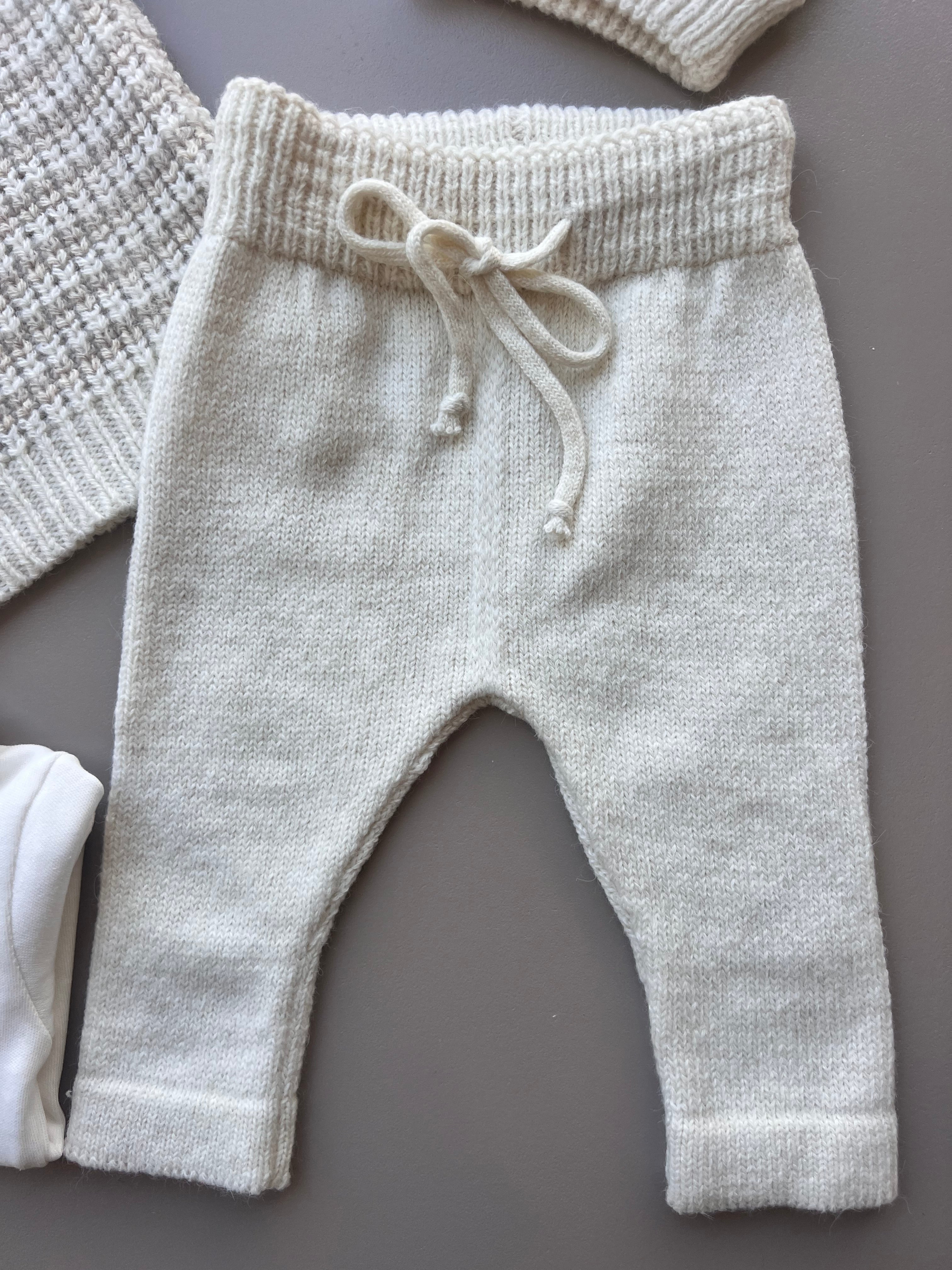 Wool Stripped Sweater 4 Pcs Set