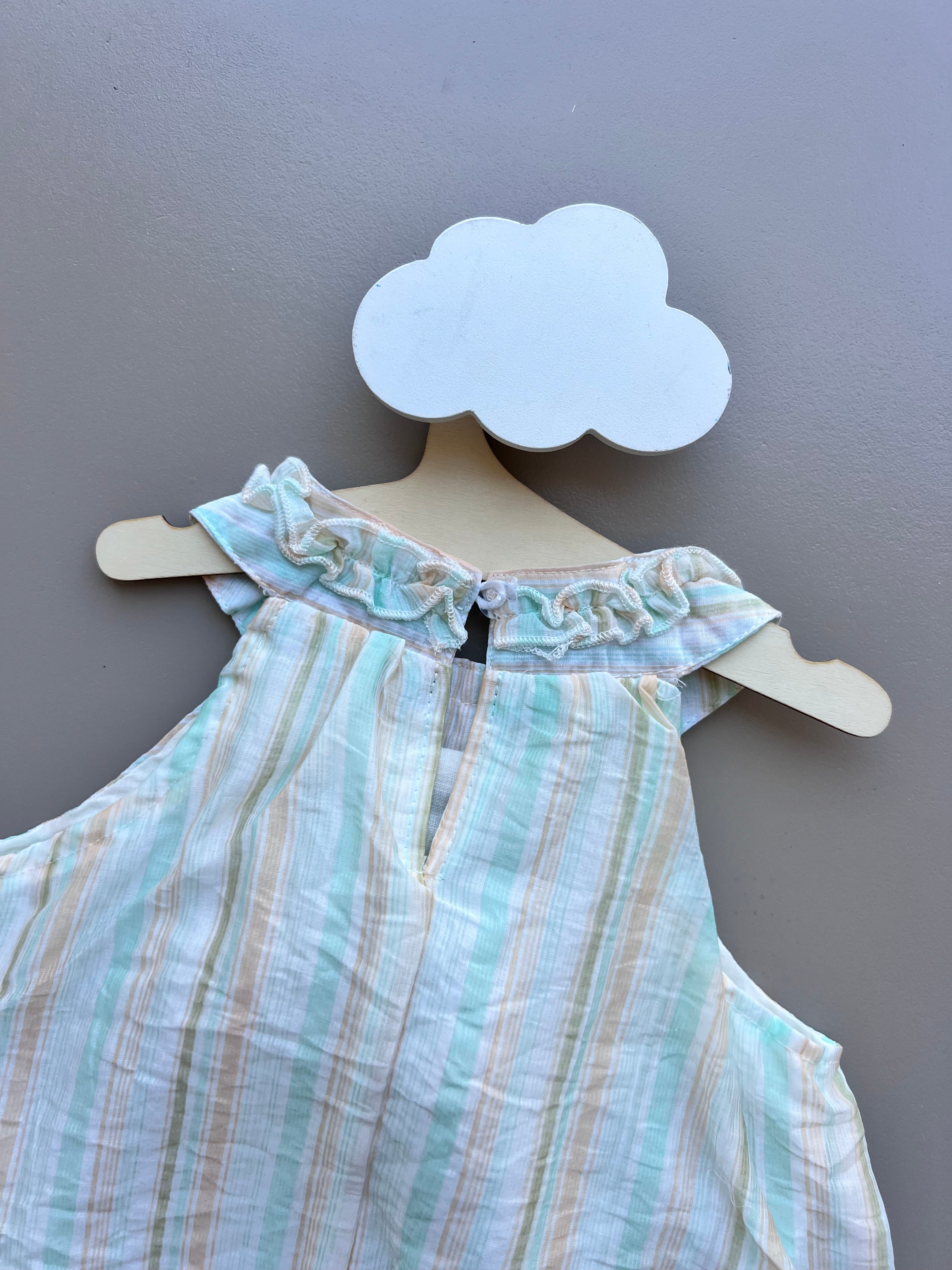 Pastel Colors 3D Flower Romper