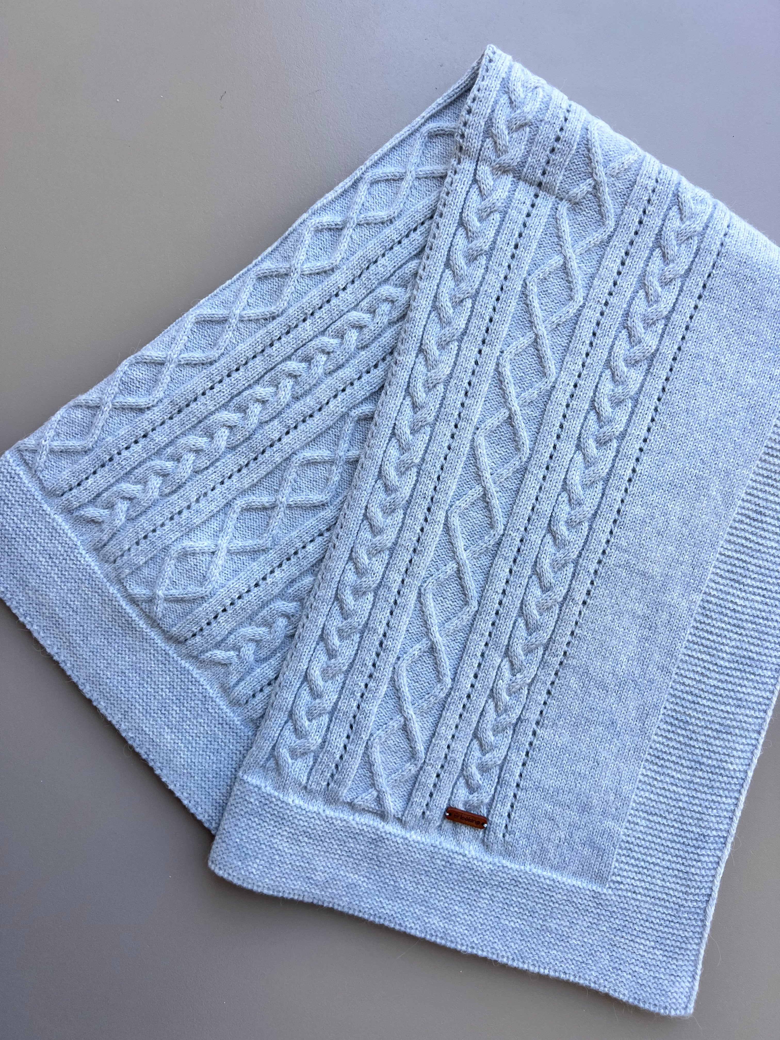 Blue Wool Blanket