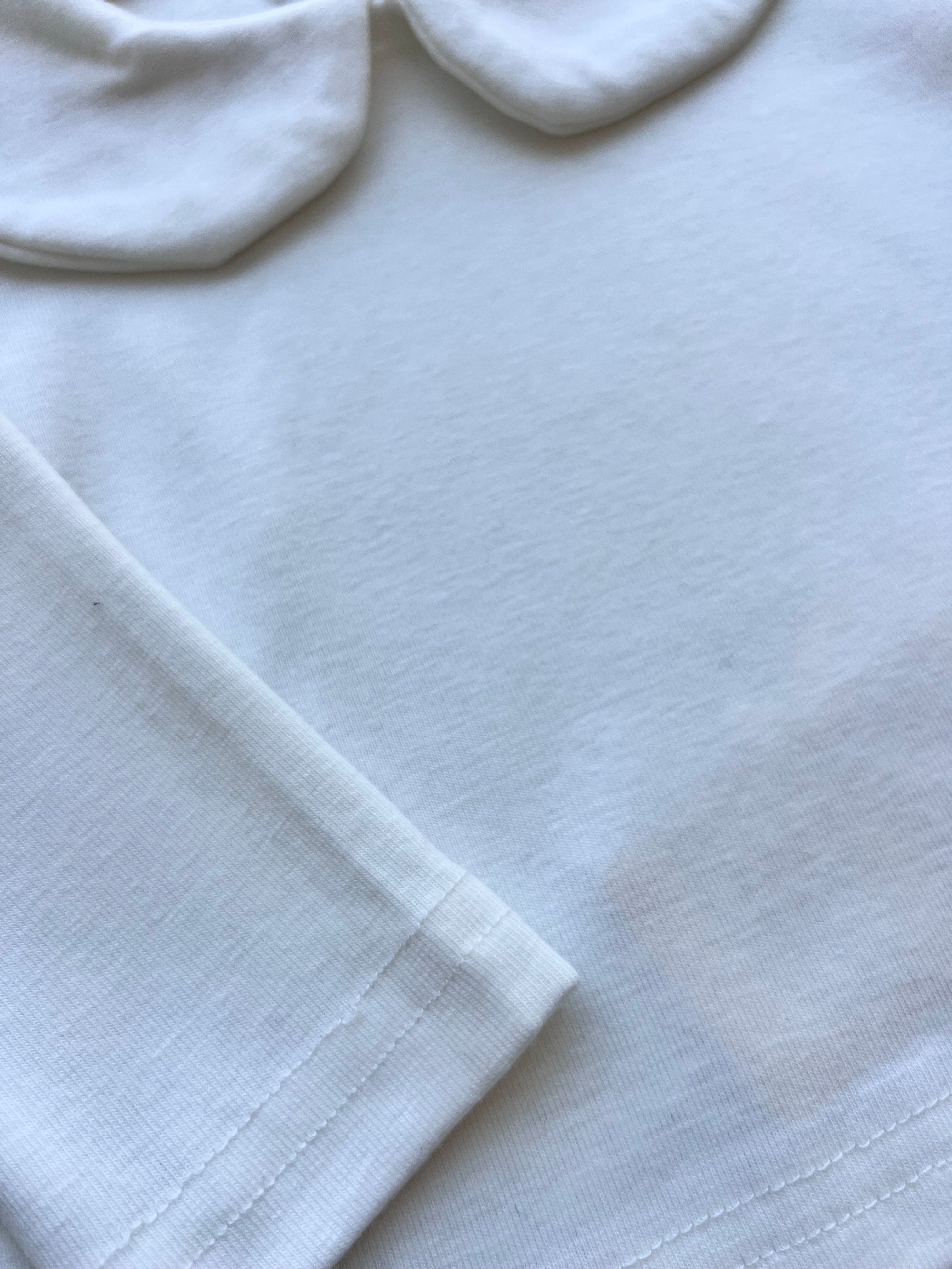 Off-White Collar Fleece Top