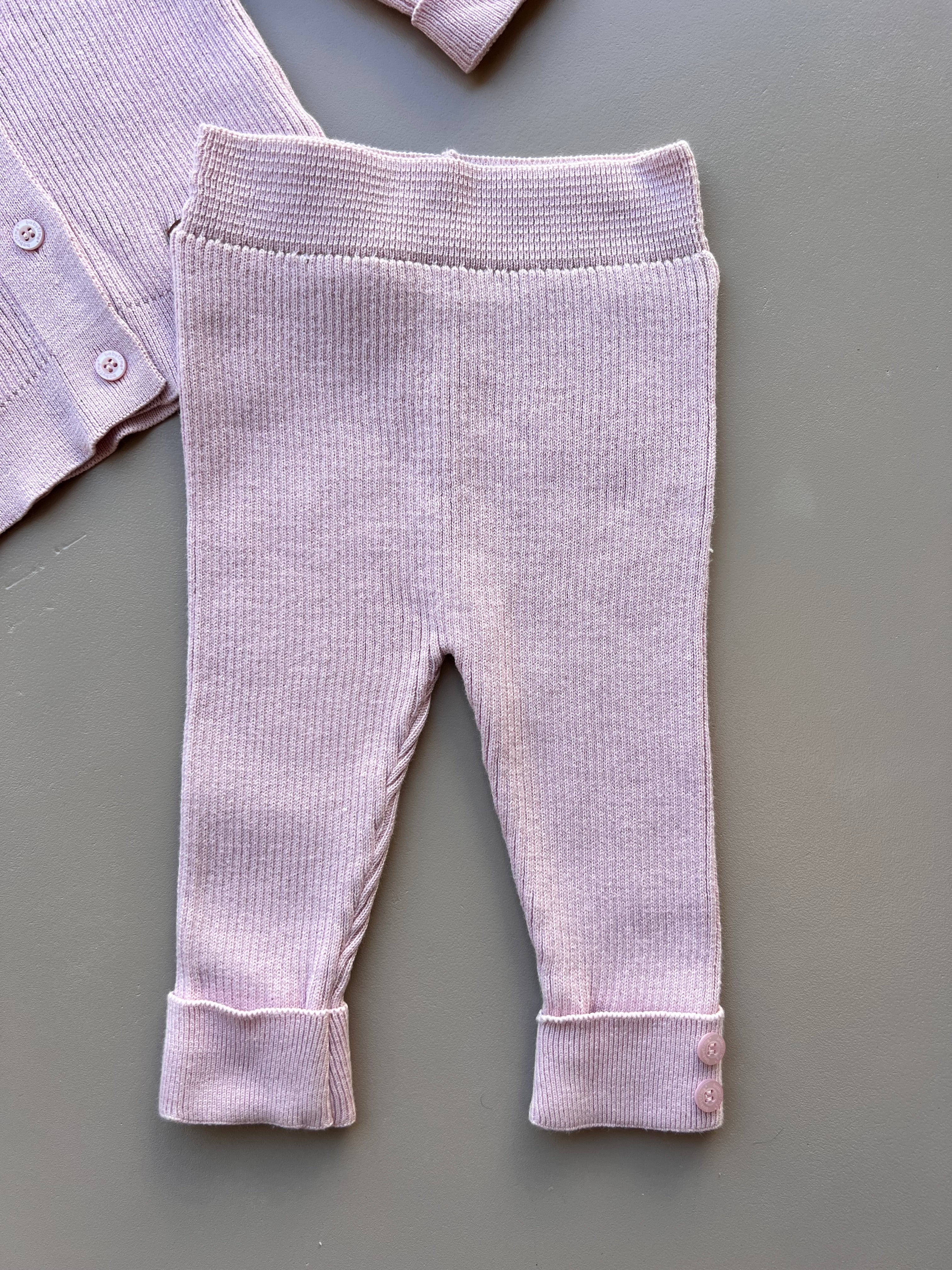 100% Cotton 3 Pcs Set With Buttons