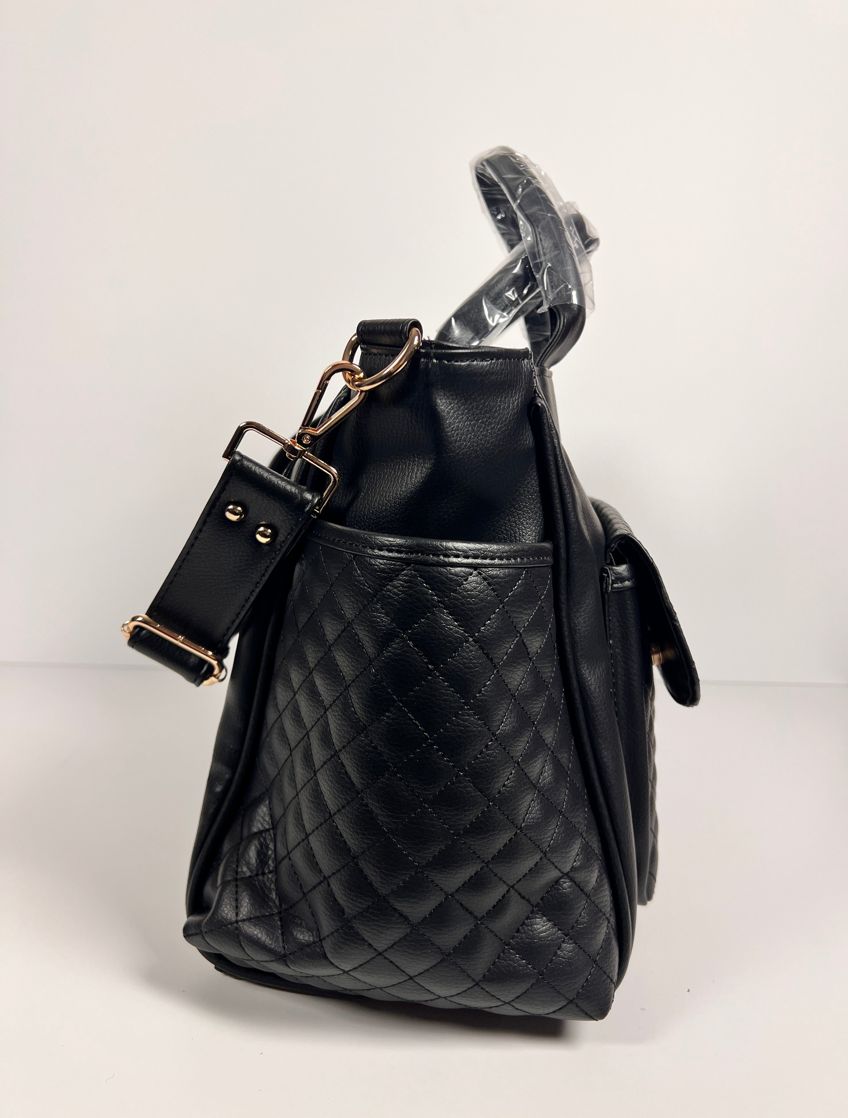 Jumbo Leather Diaper Bag