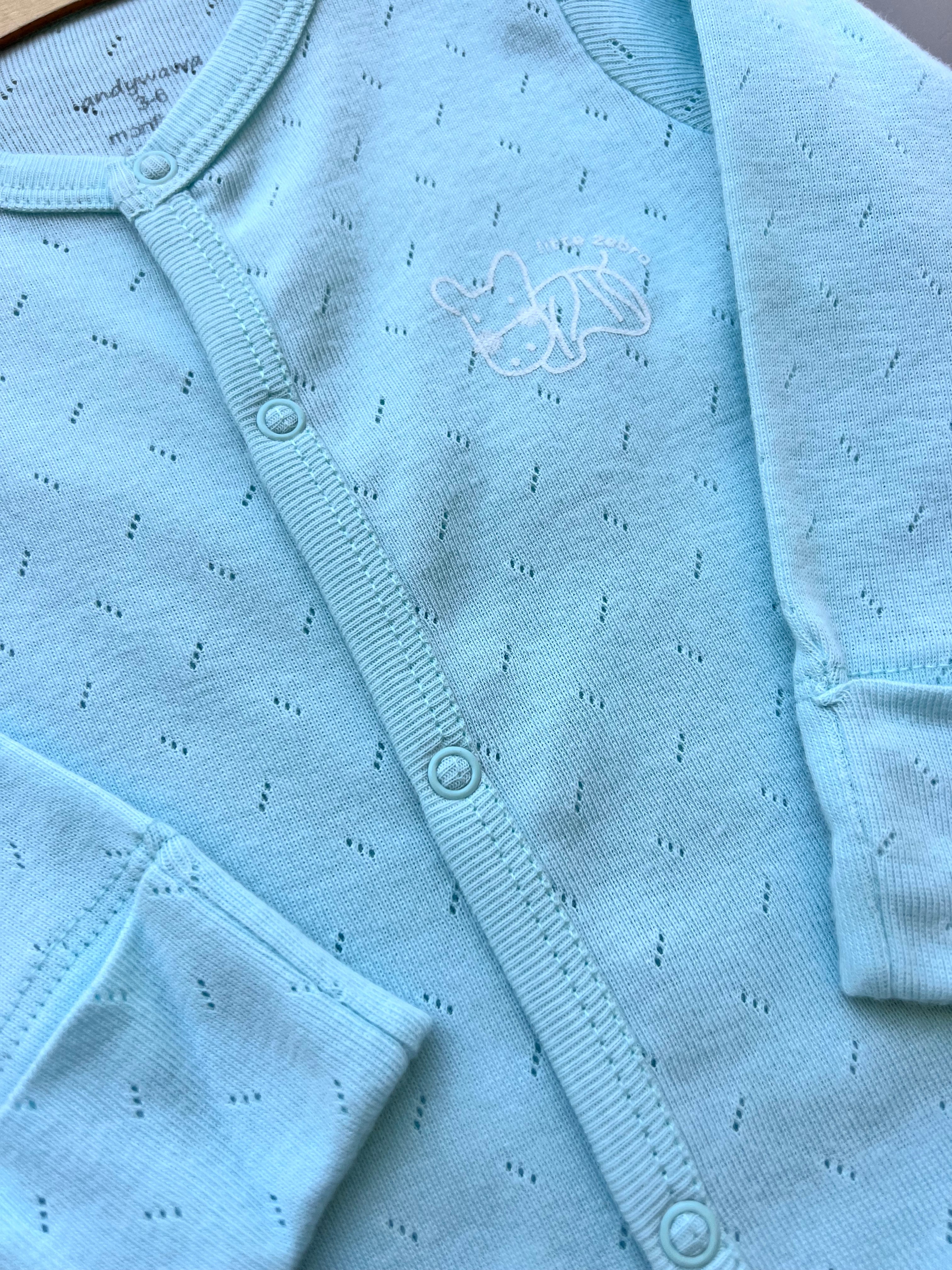 Mint Green 2 Pcs Overall with hat