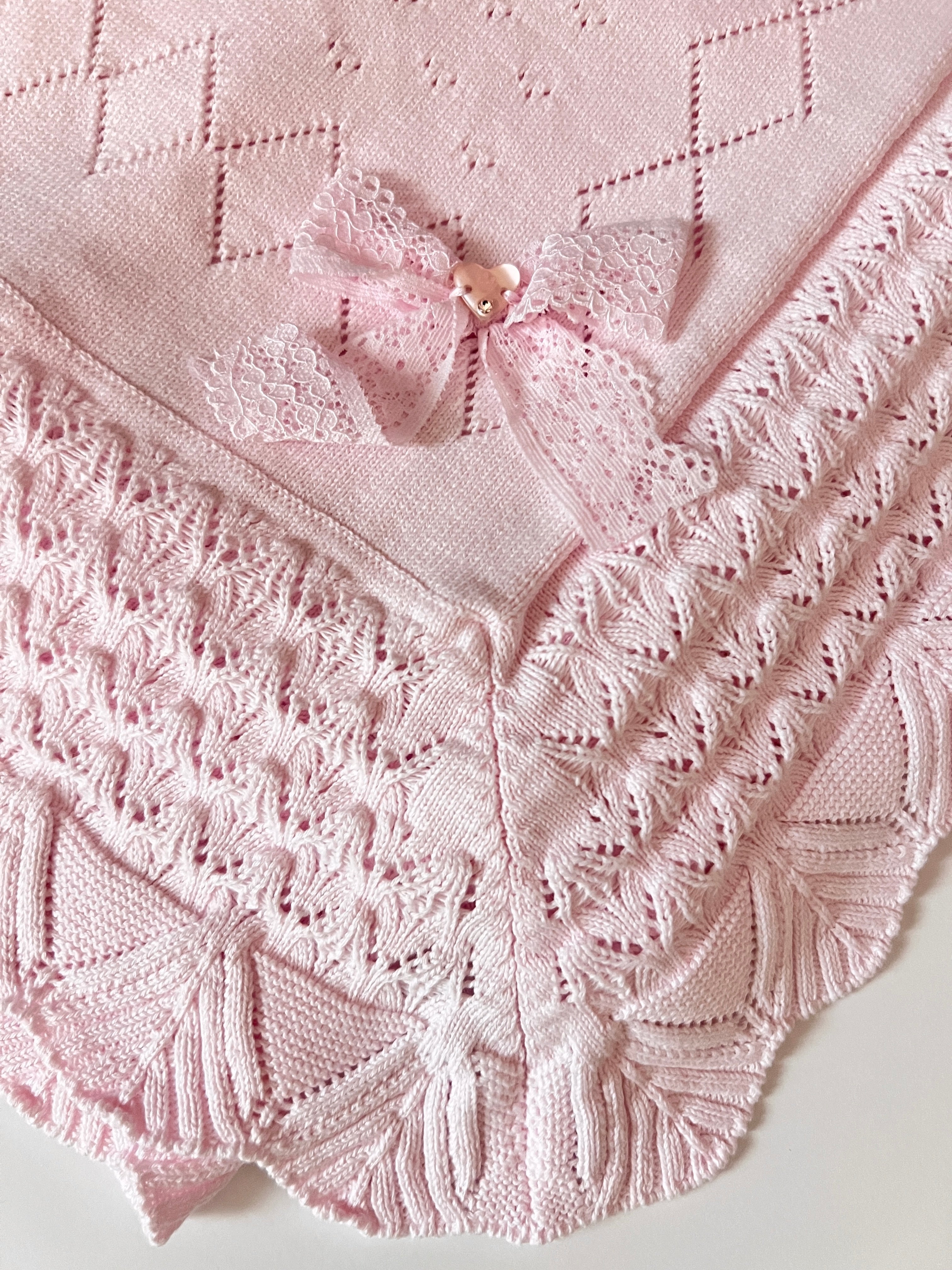 Pink Thick Cotton Blanket