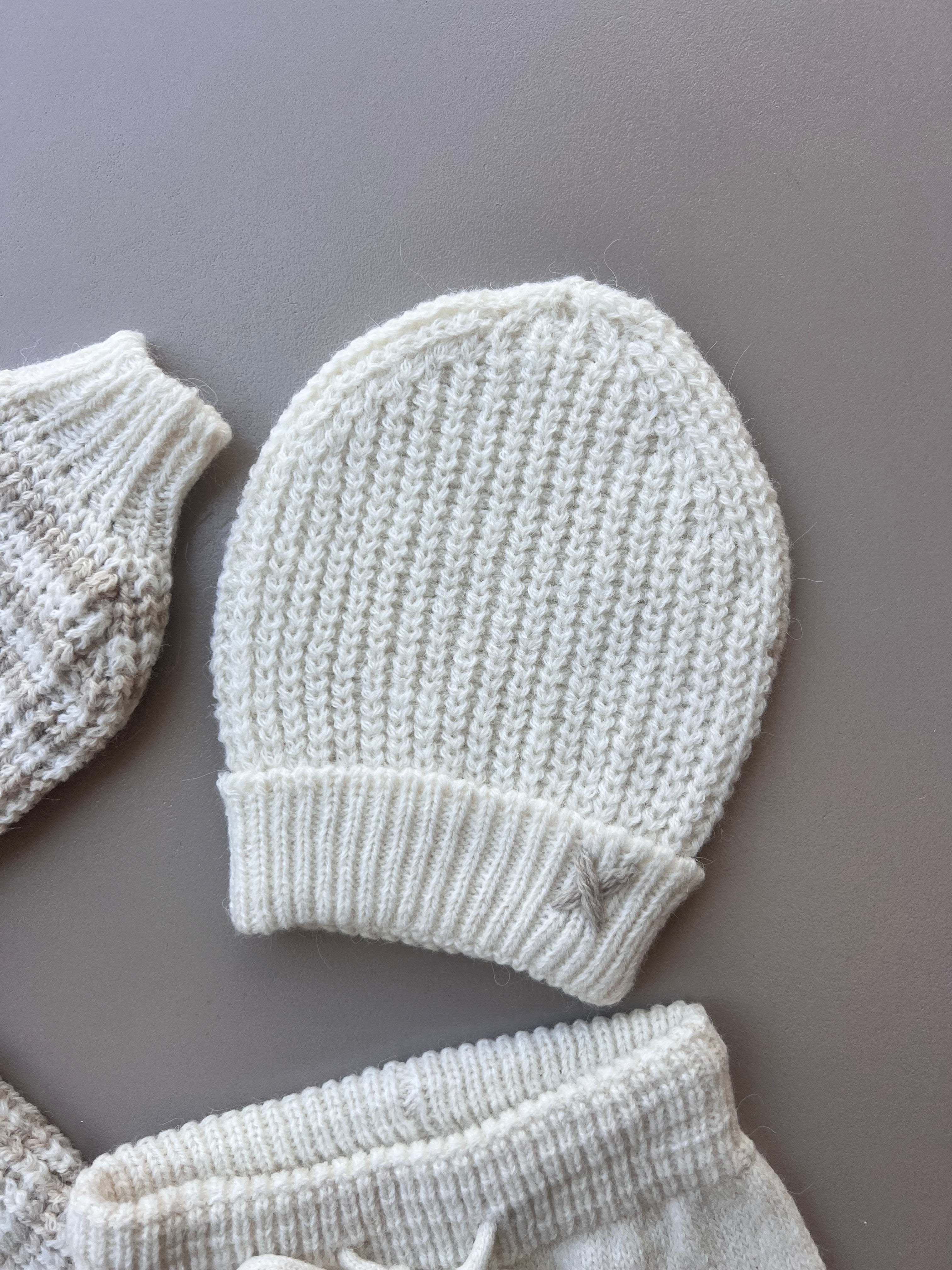 Wool Stripped Sweater 4 Pcs Set