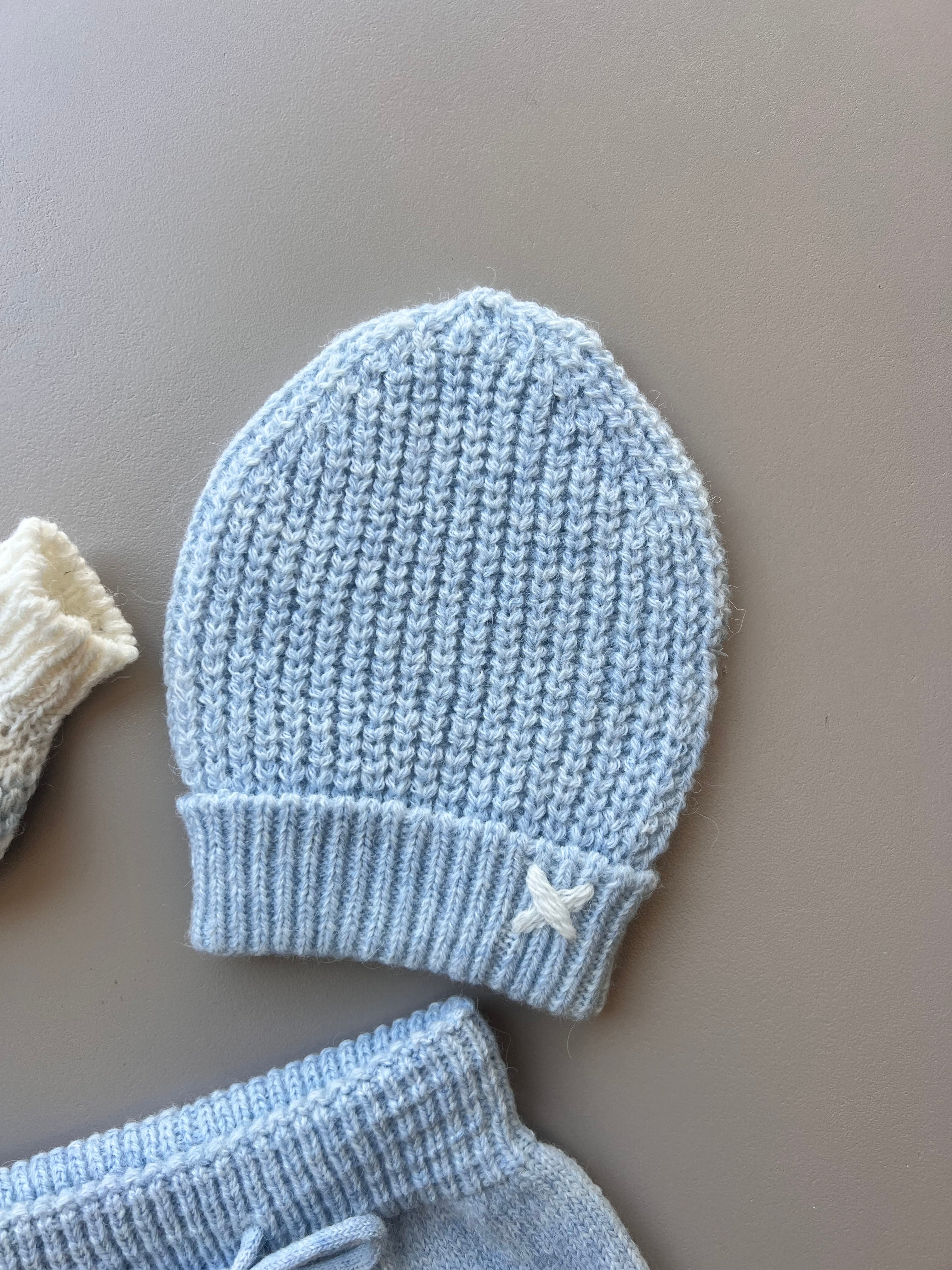 Wool Stripped Sweater 4 Pcs Set