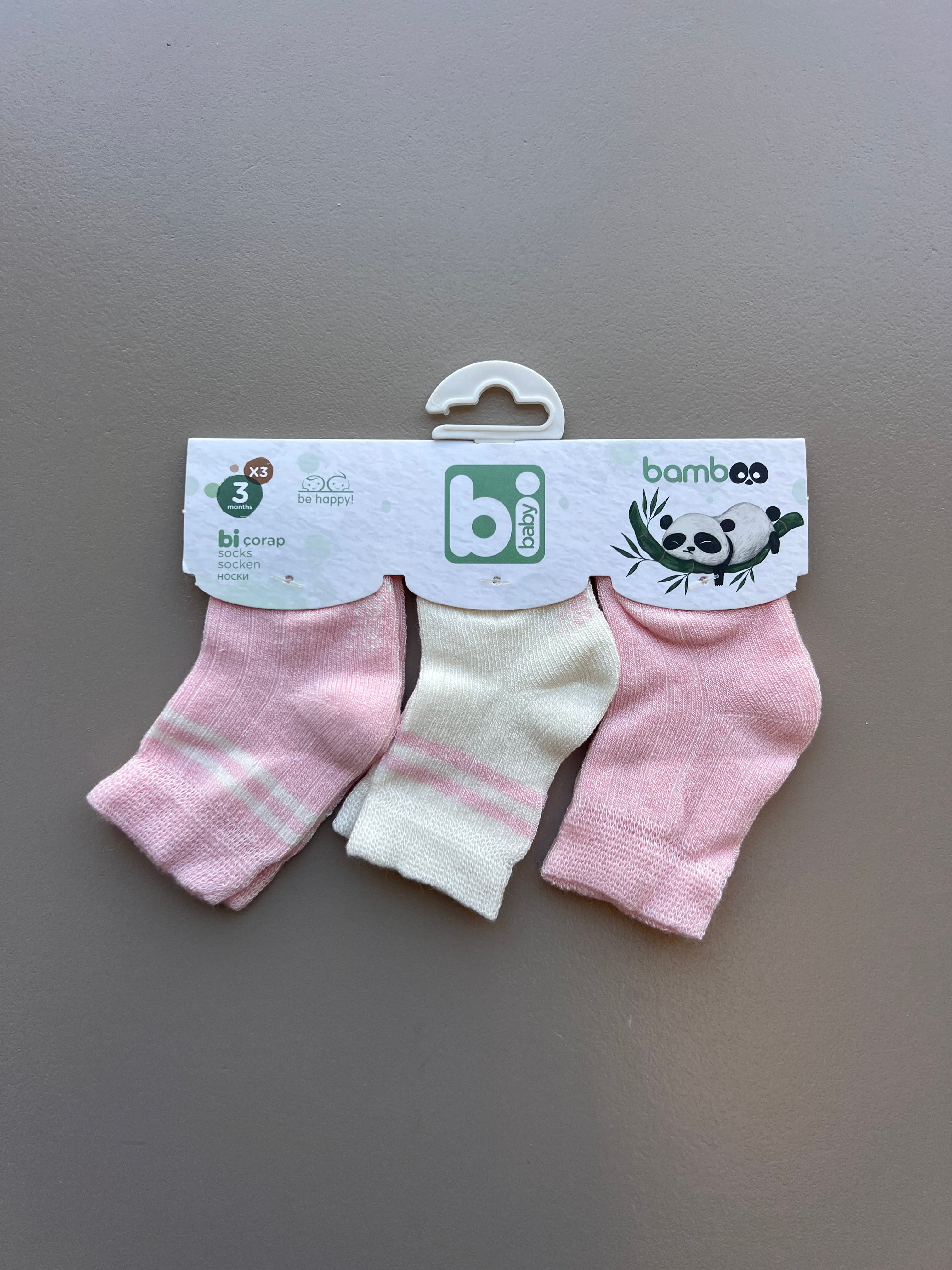 Ankle Bamboo Socks 3 Pcs Pack