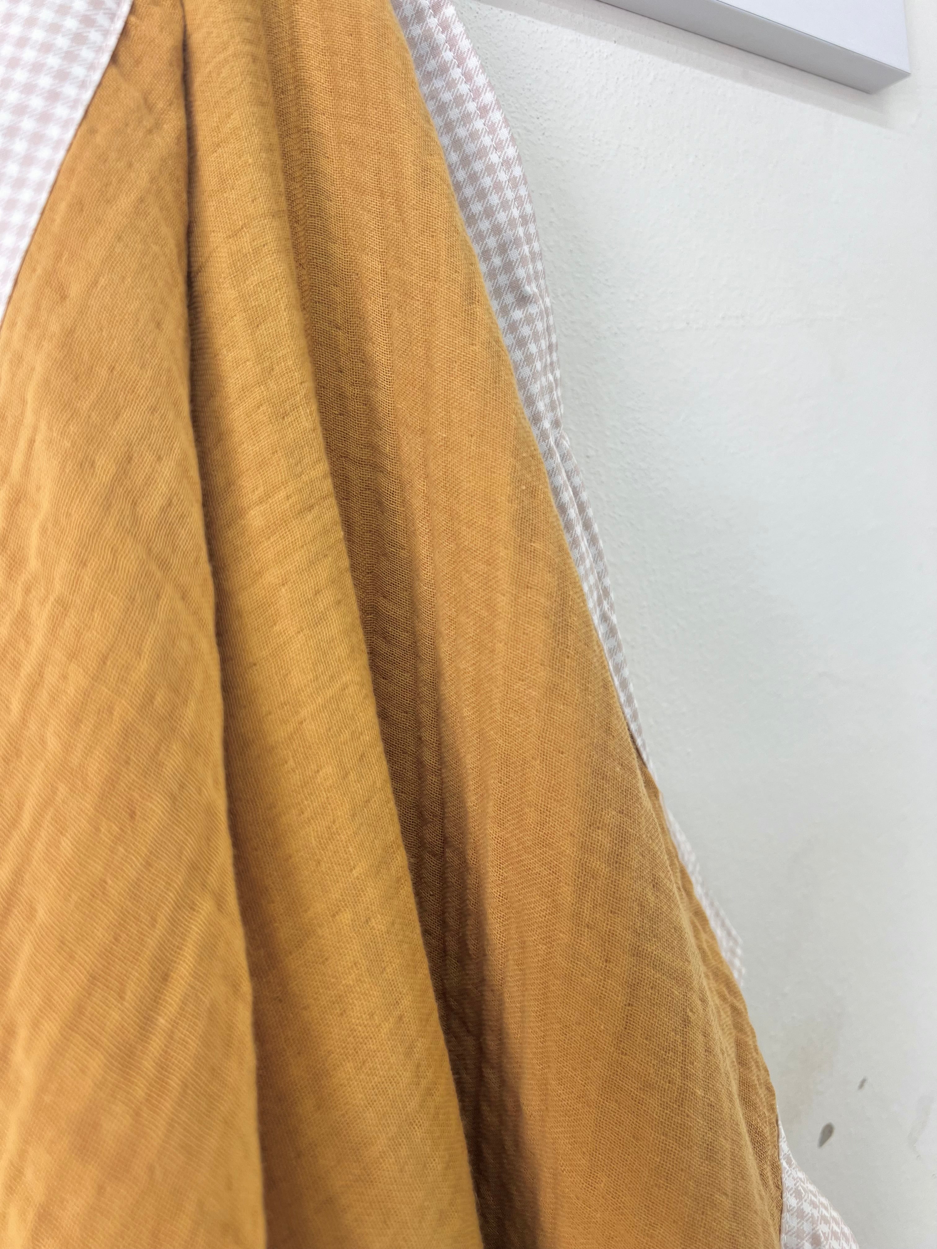 Mustard Muslin Blanket
