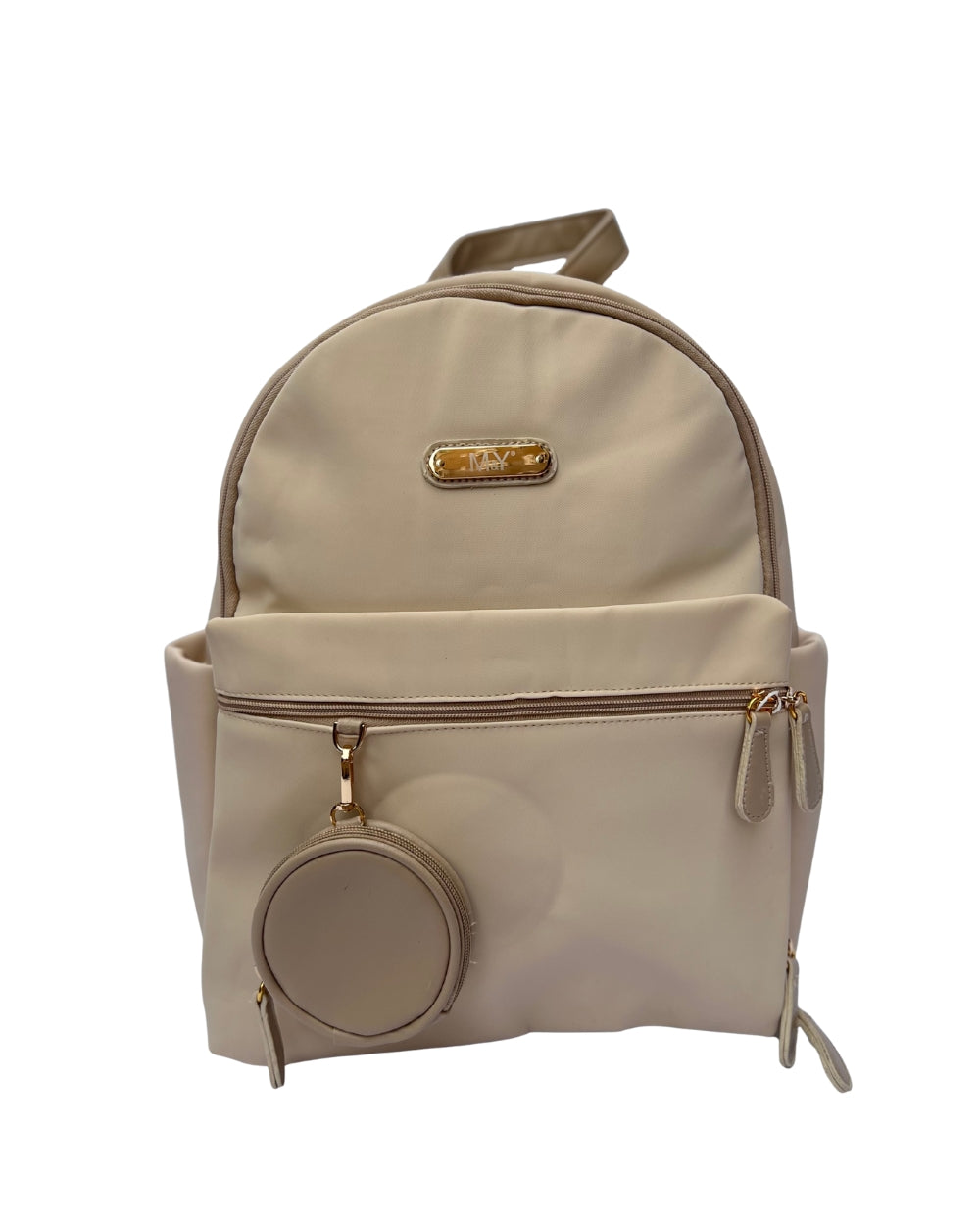 Backpack Leather Diaper Bag