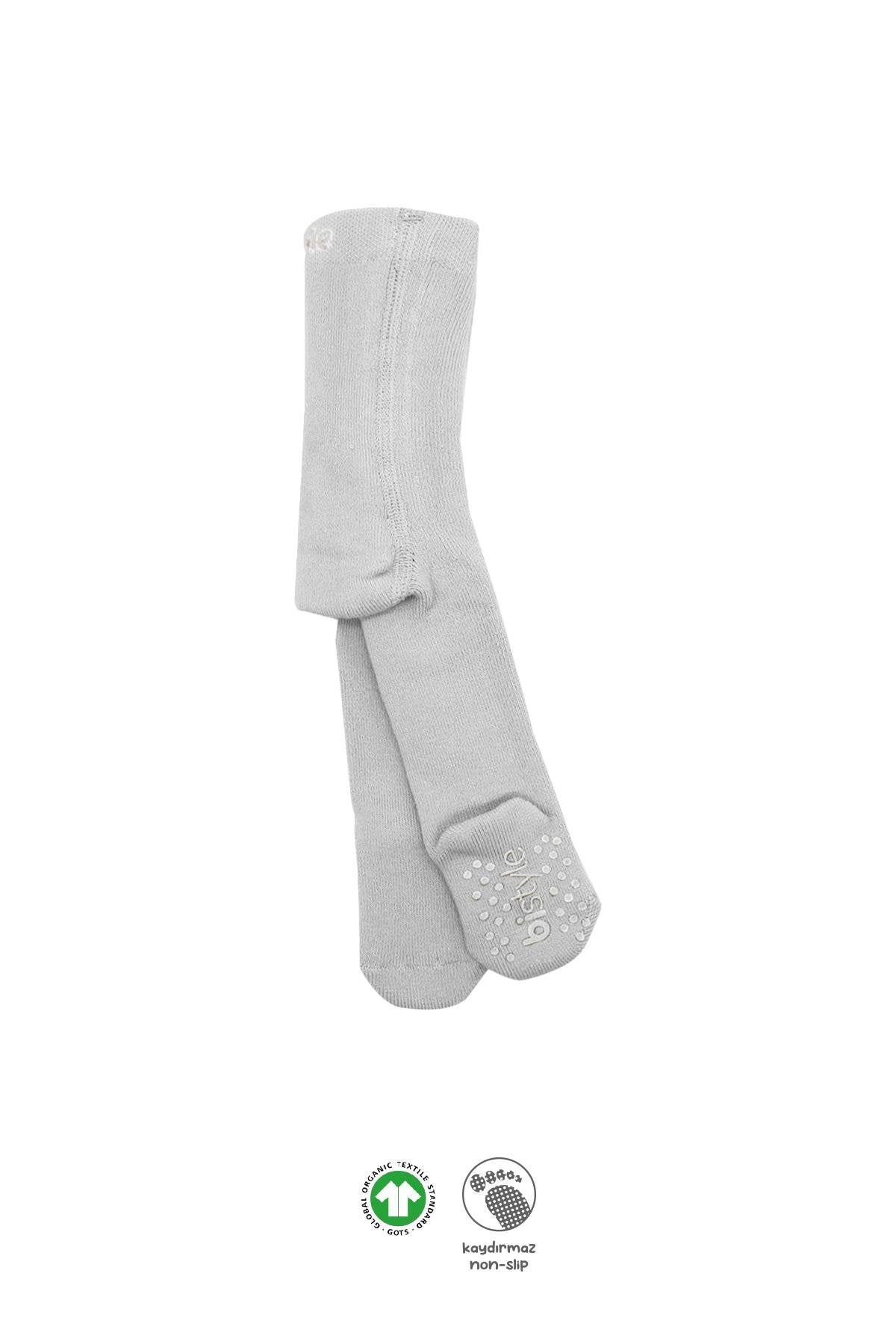 GOTS™ Certified Organic Cotton Thick Fleece Tights