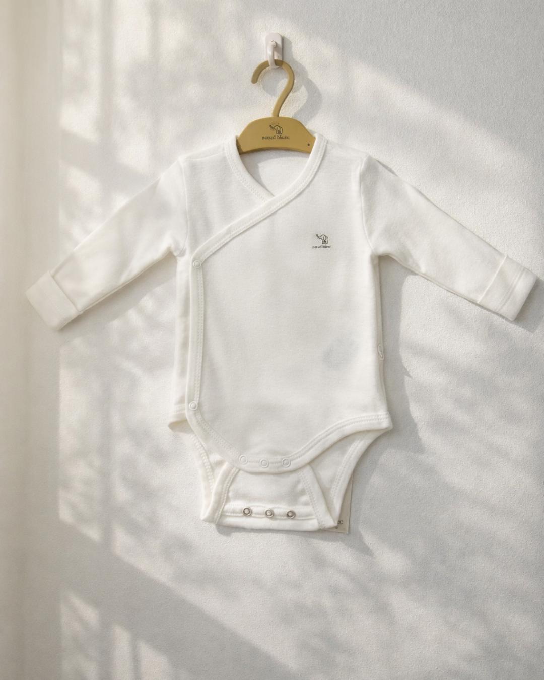 Nœud Blanc™ Organic Cotton Double Breasted & Double Size Long Sleeves Body