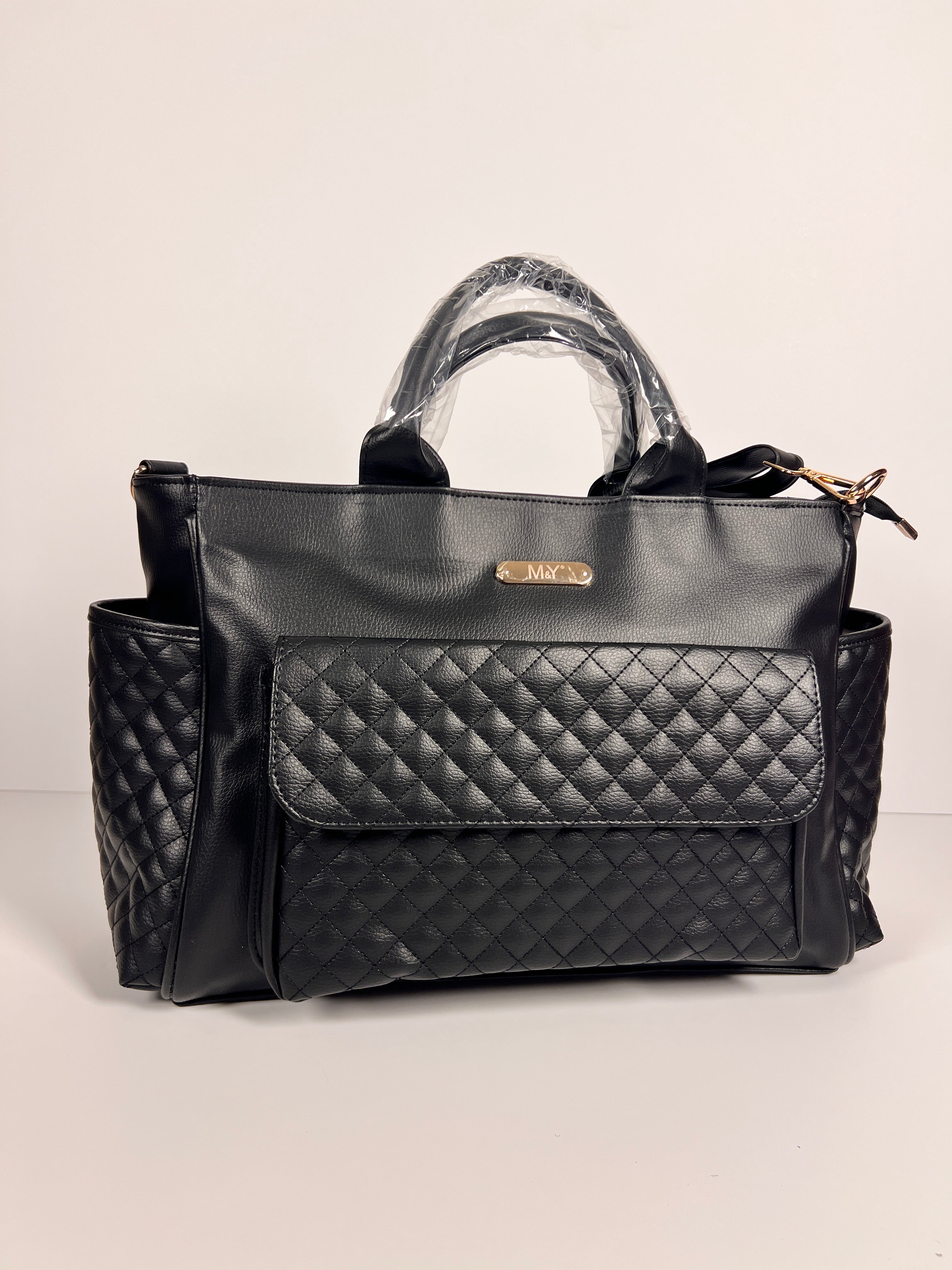 Jumbo Leather Diaper Bag