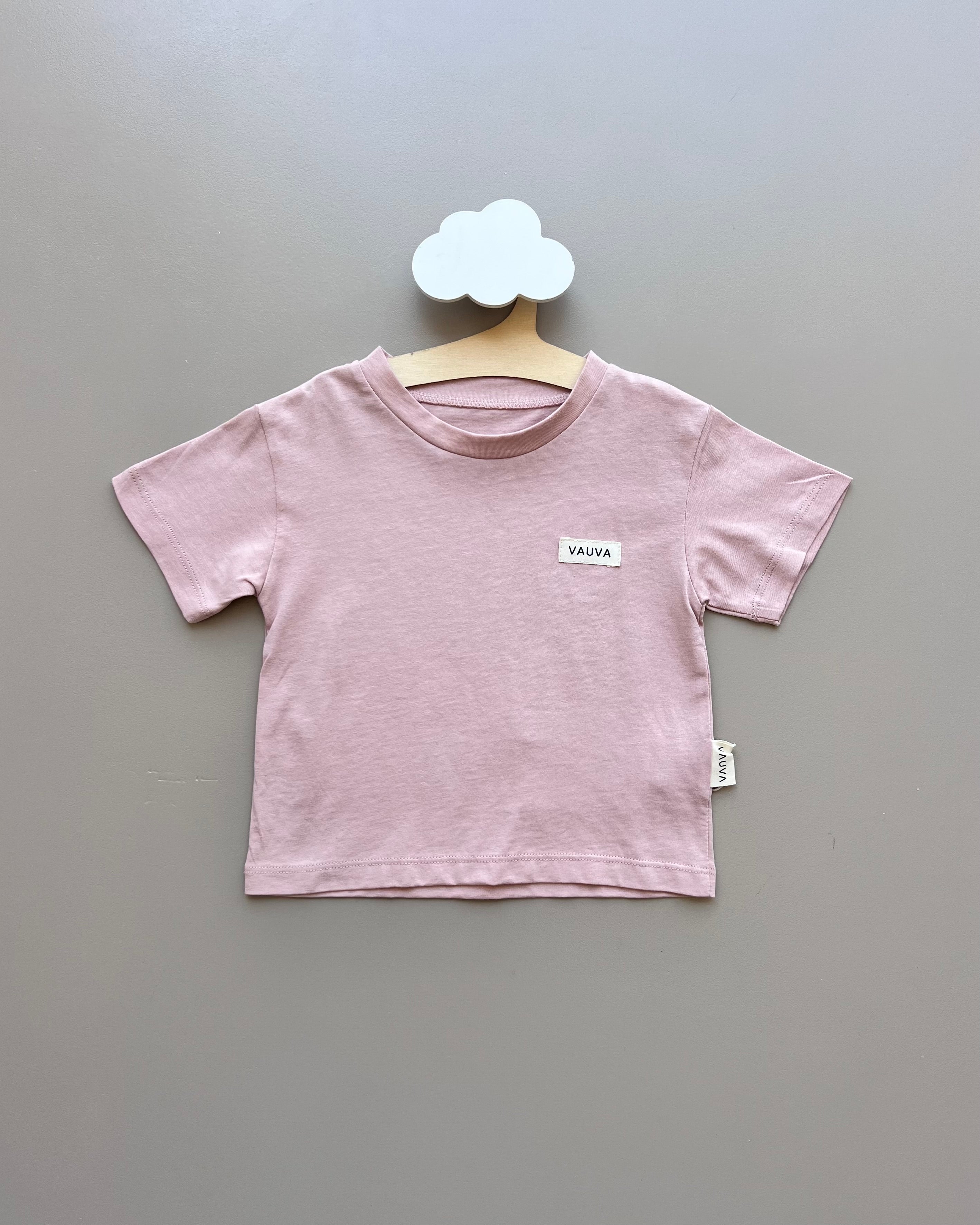 Pink Cotton T-shirt vauva