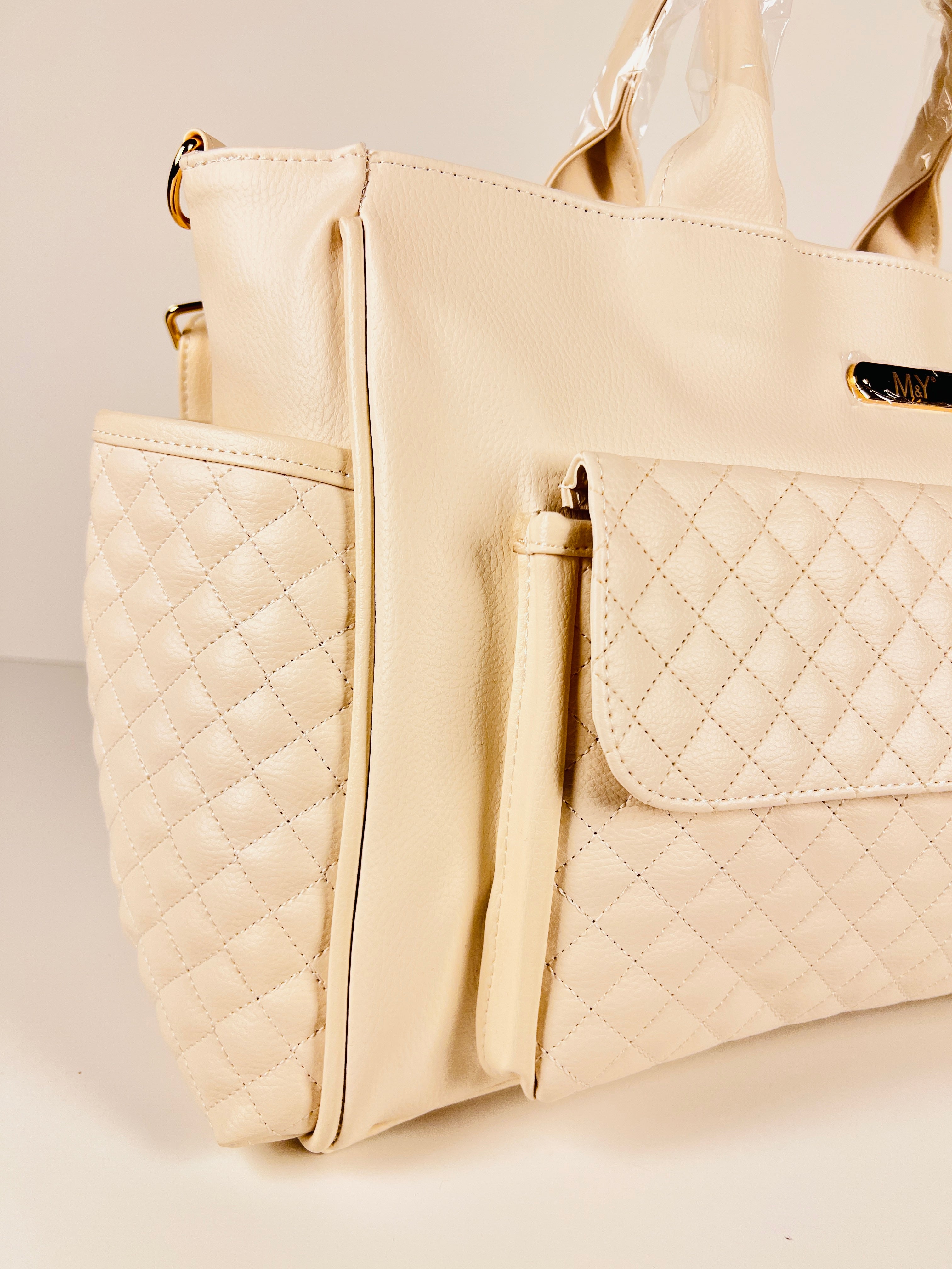 Jumbo Leather Diaper Bag