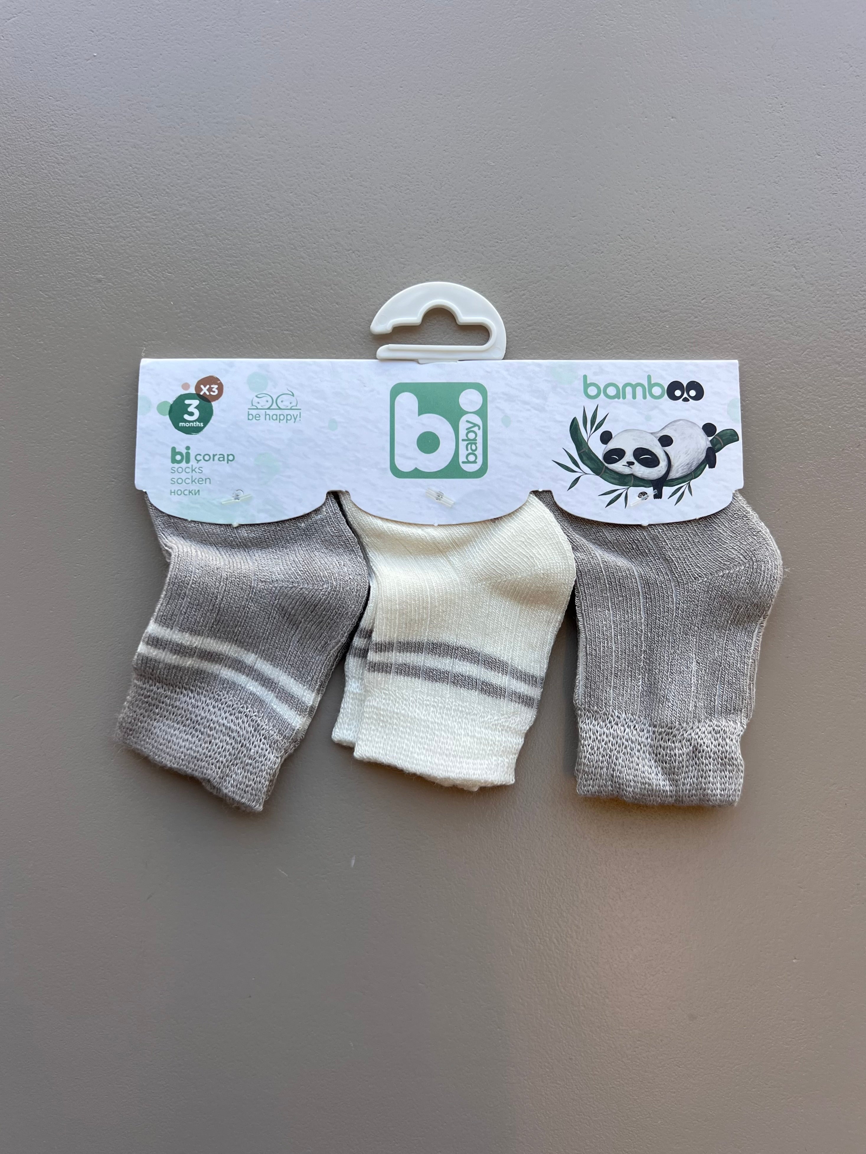 Ankle Bamboo Socks 3 Pcs Pack
