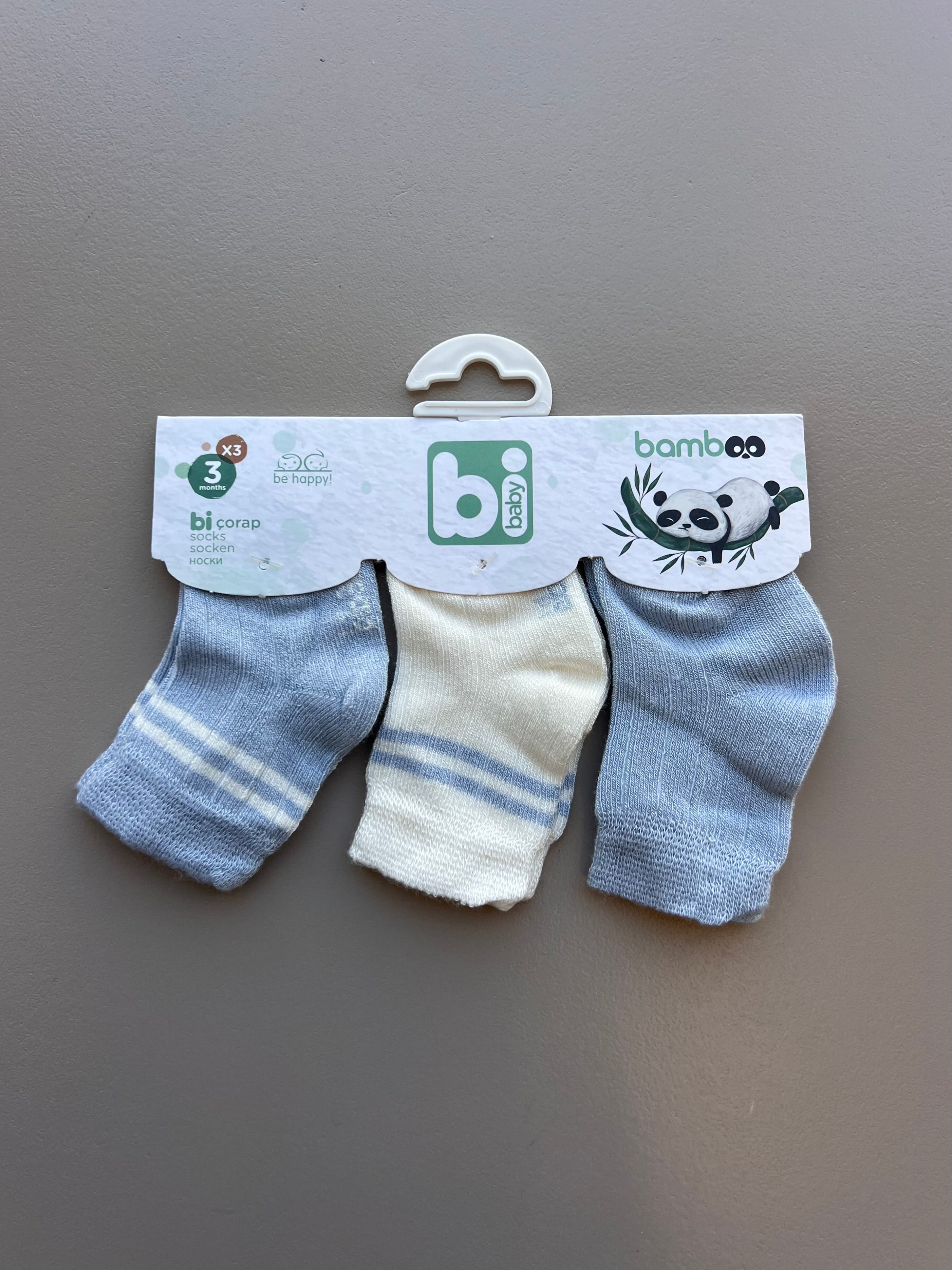 Ankle Bamboo Socks 3 Pcs Pack