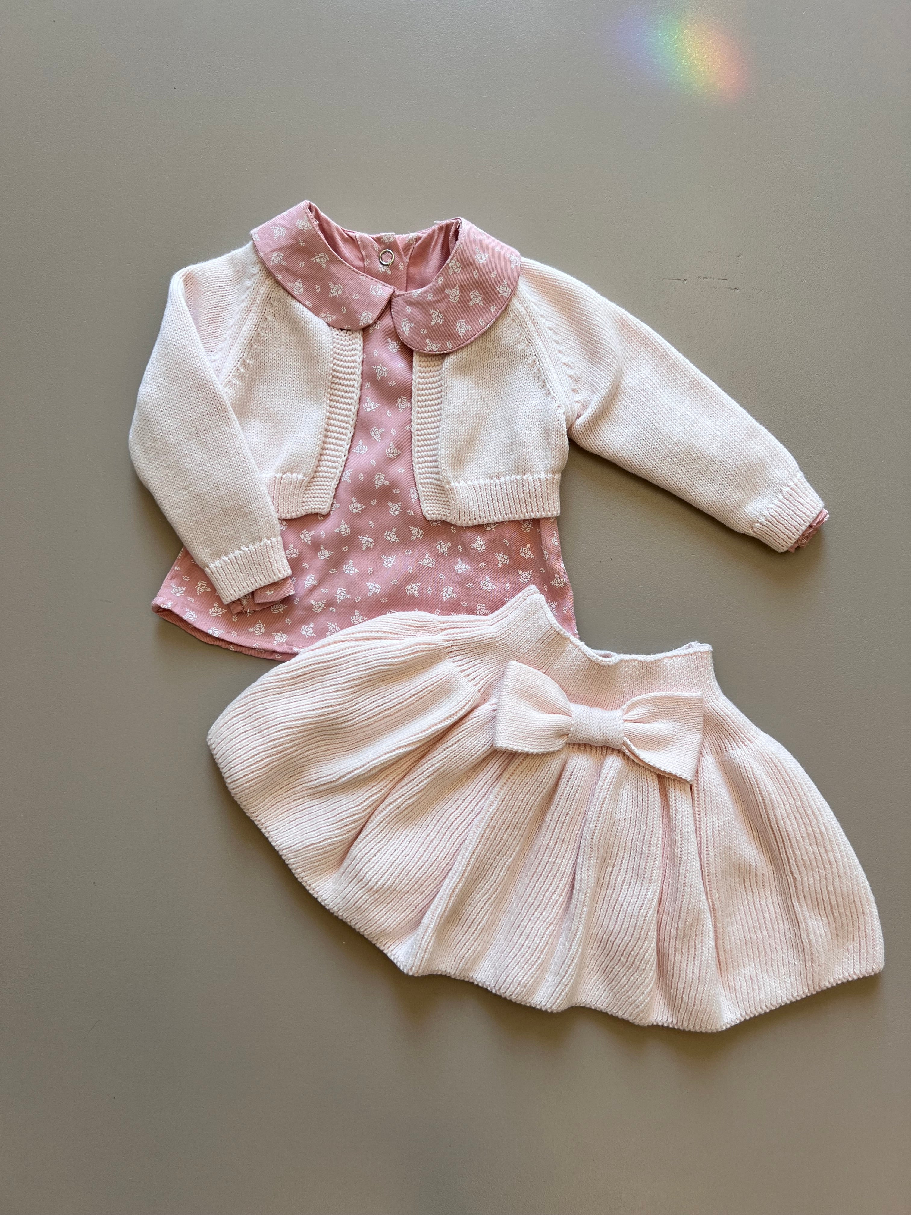Skirt Papillon Thick Cotton 3 Pcs Set