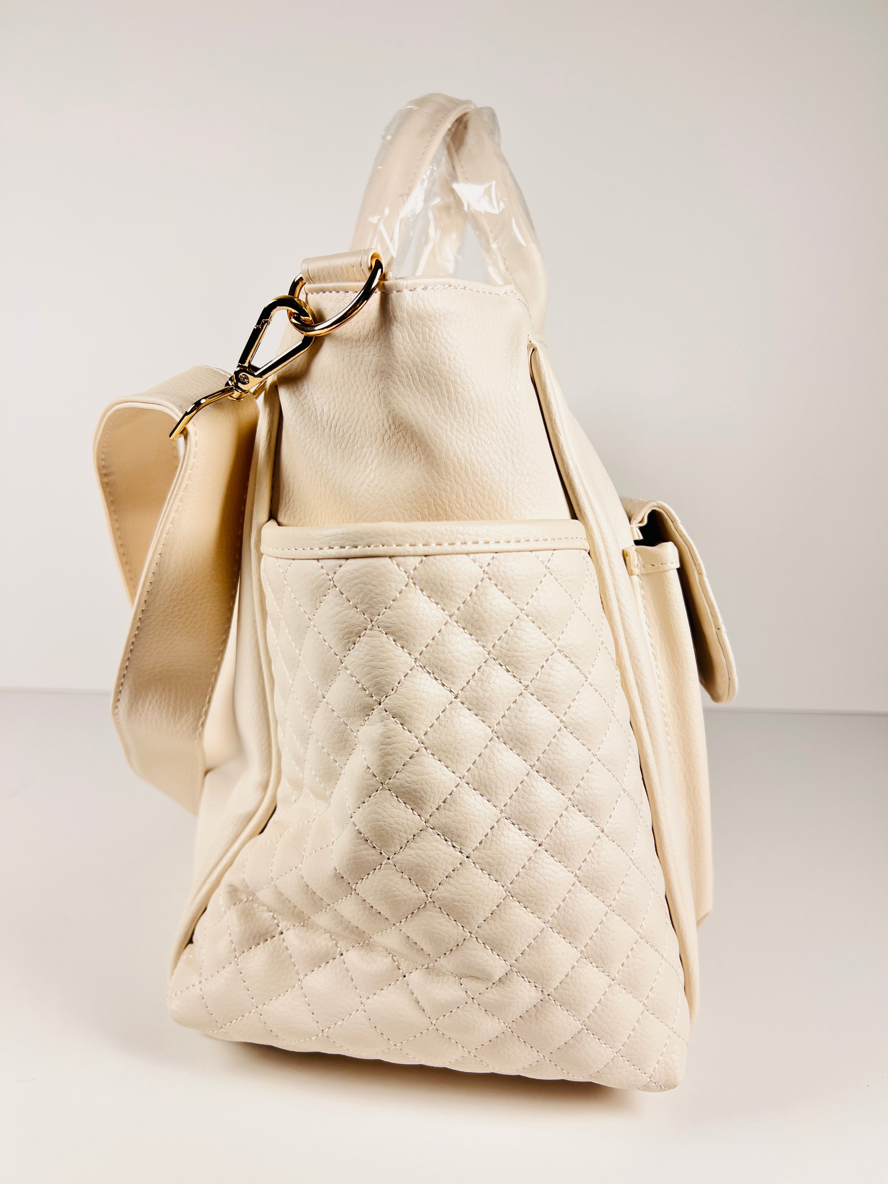 Jumbo Leather Diaper Bag